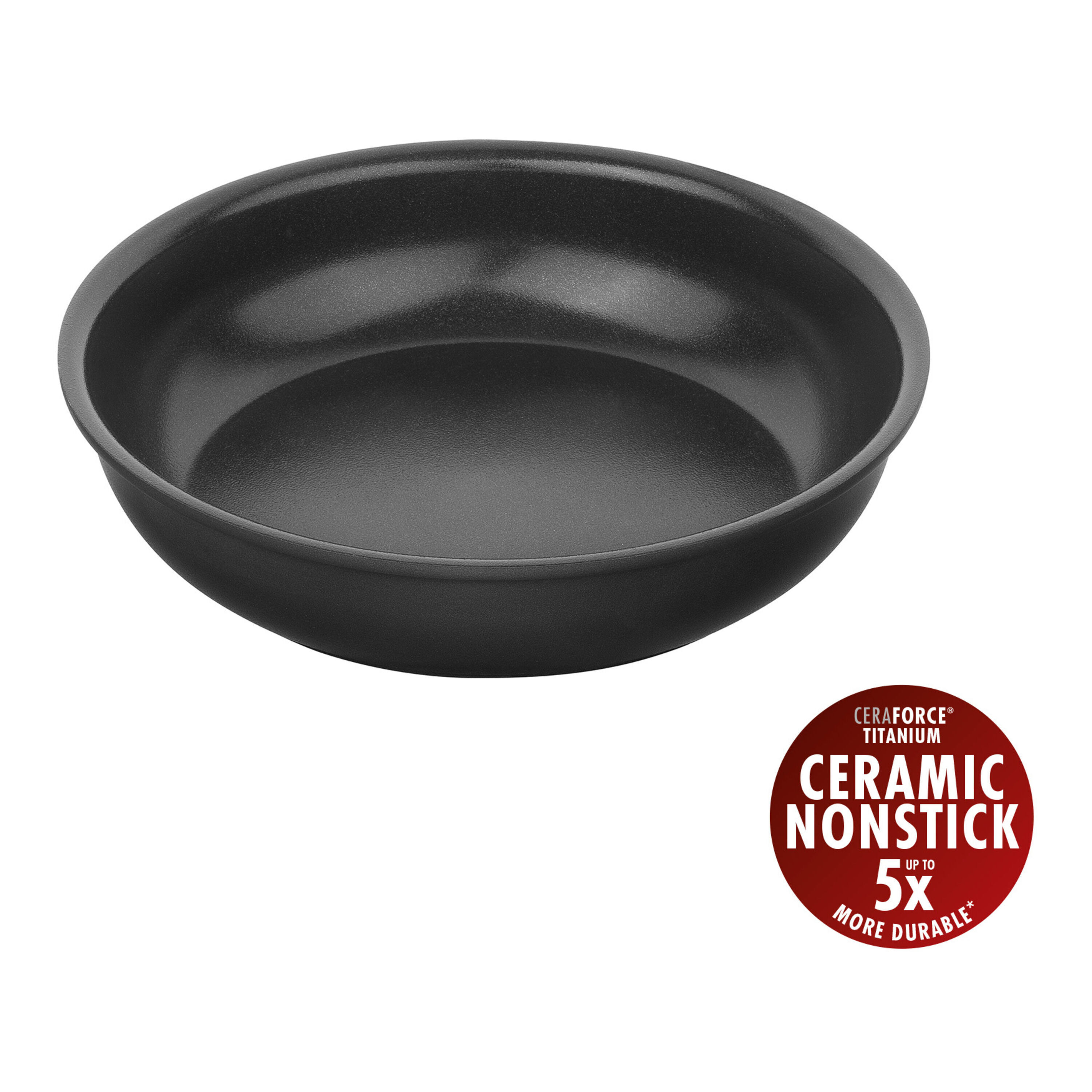 20 cm Aluminium Frying pan black