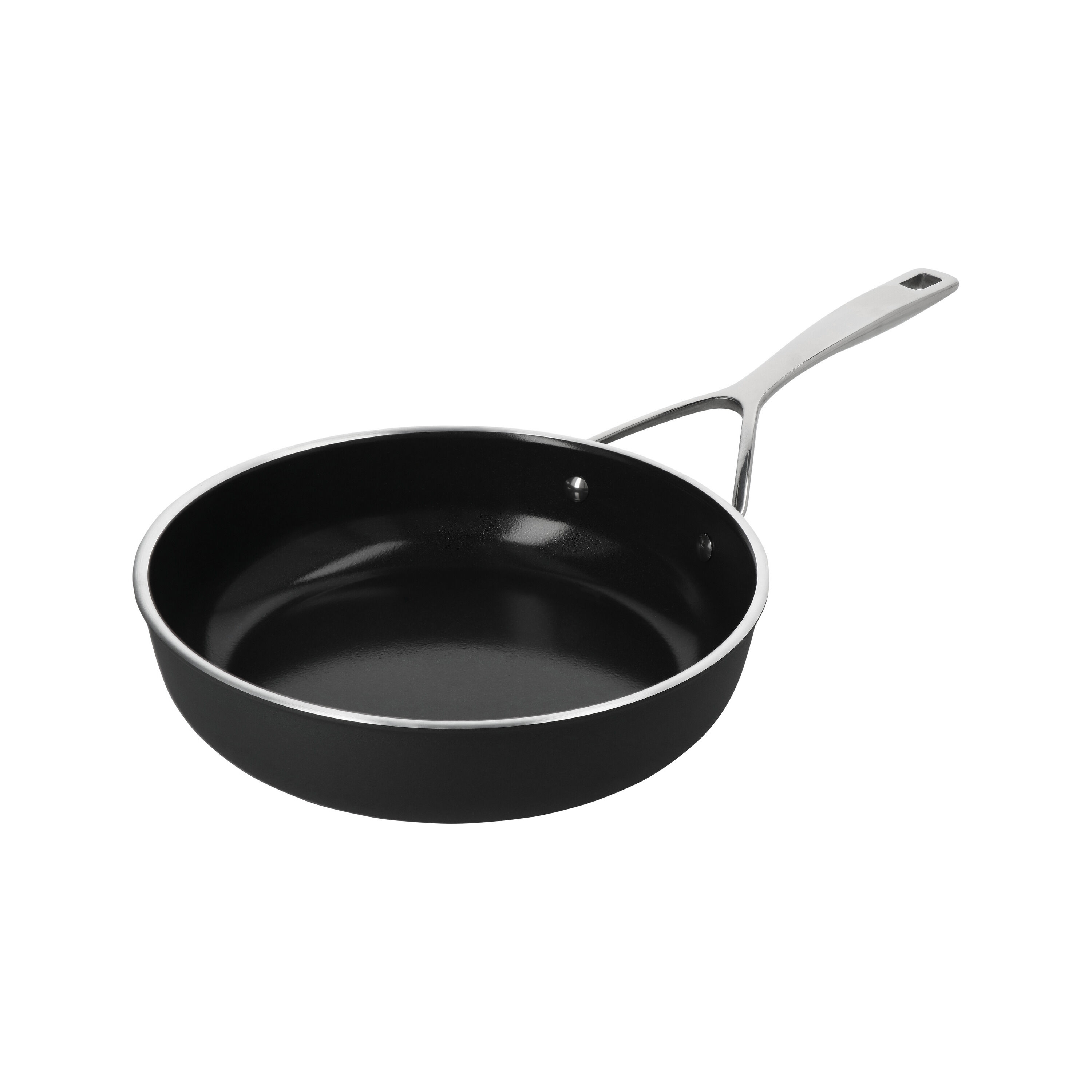 24 cm Aluminium Frying pan black