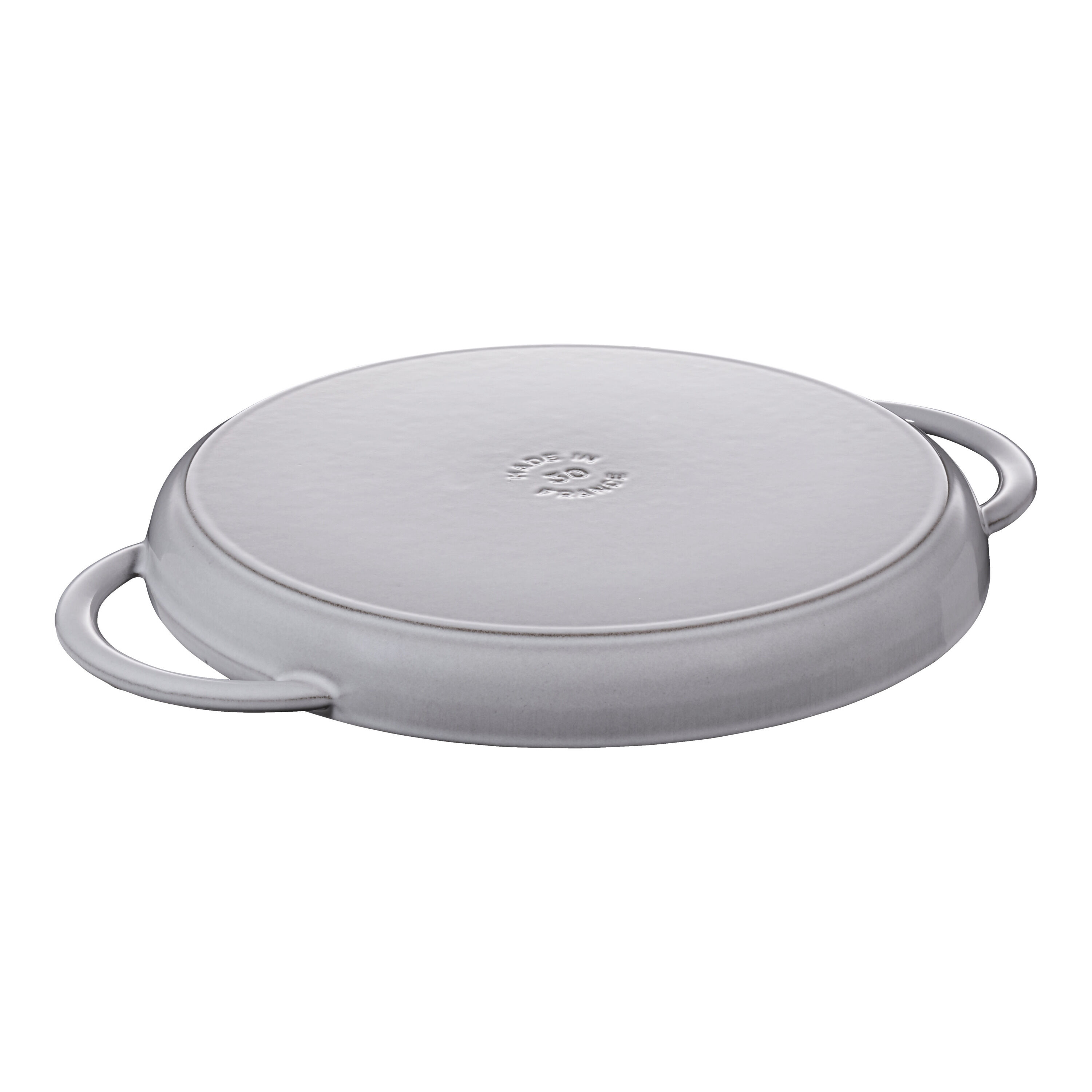 30 cm round Cast iron Pure Grill graphite-grey