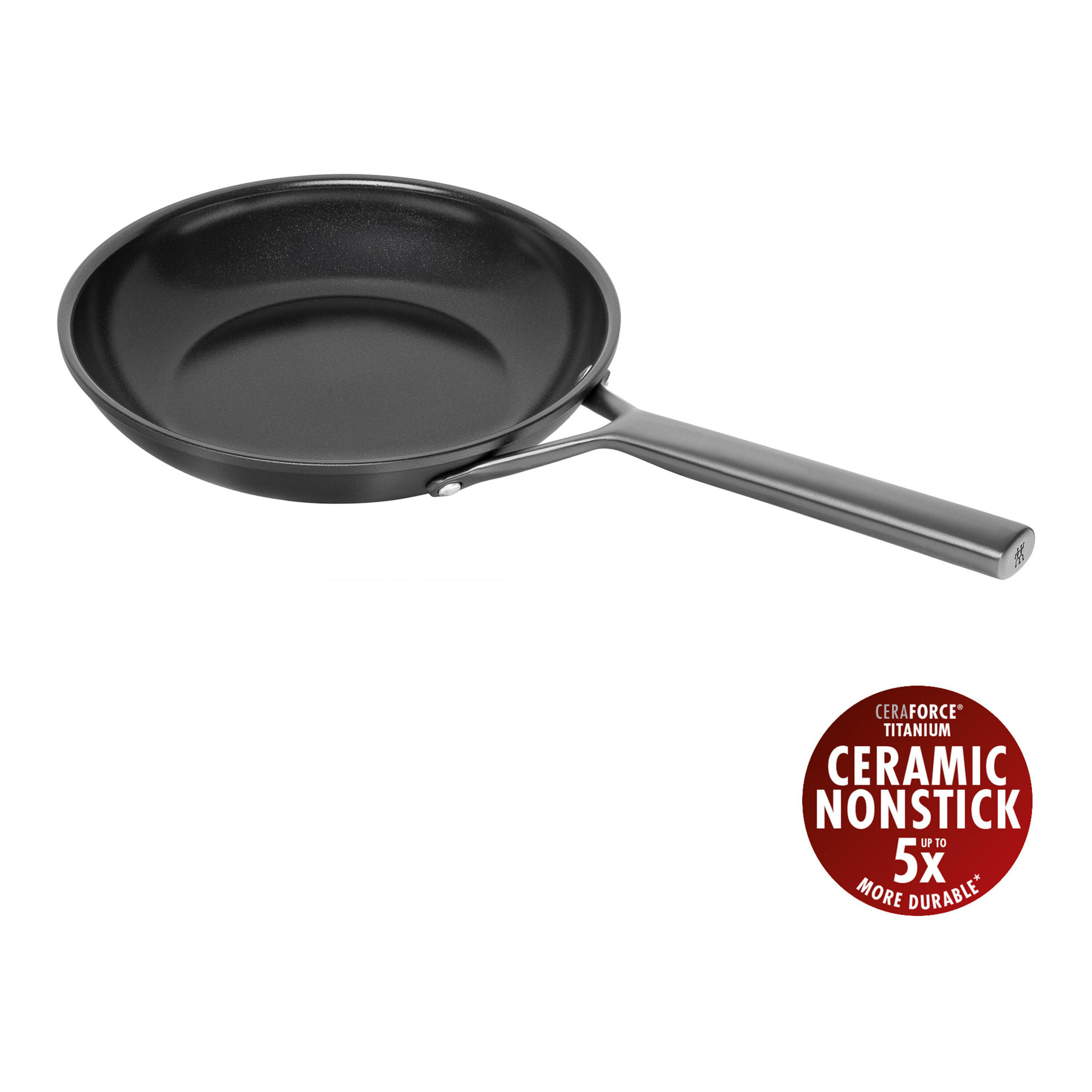 24 cm Aluminium Frying pan black