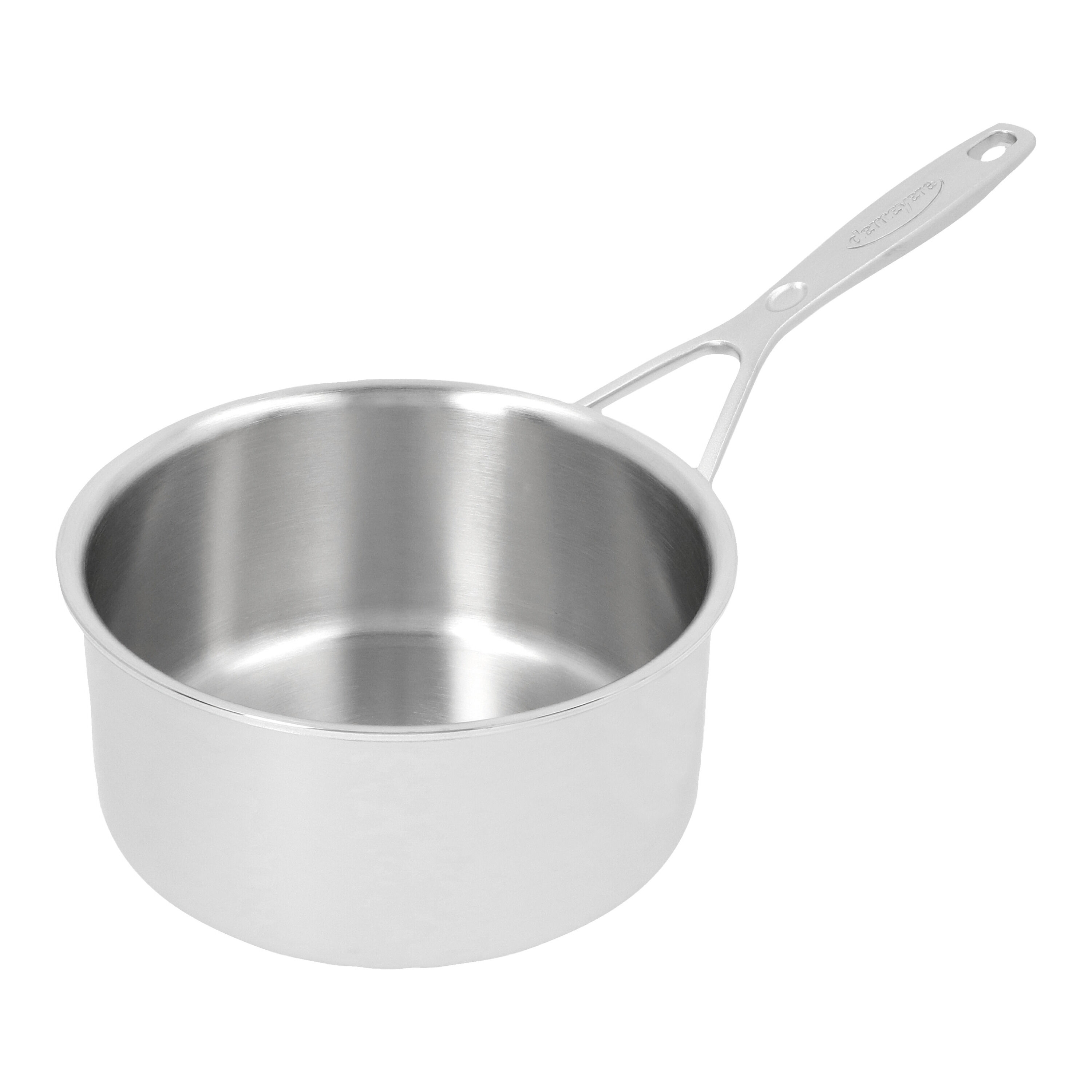 18 cm 18/10 Stainless Steel Saucepan without lid silver