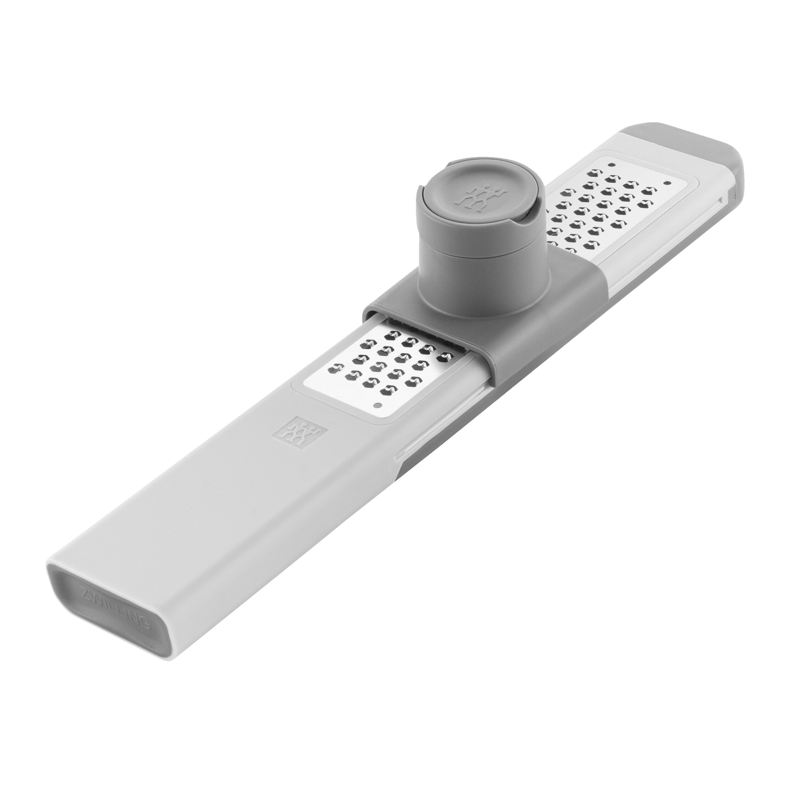 Fine grater, grey
