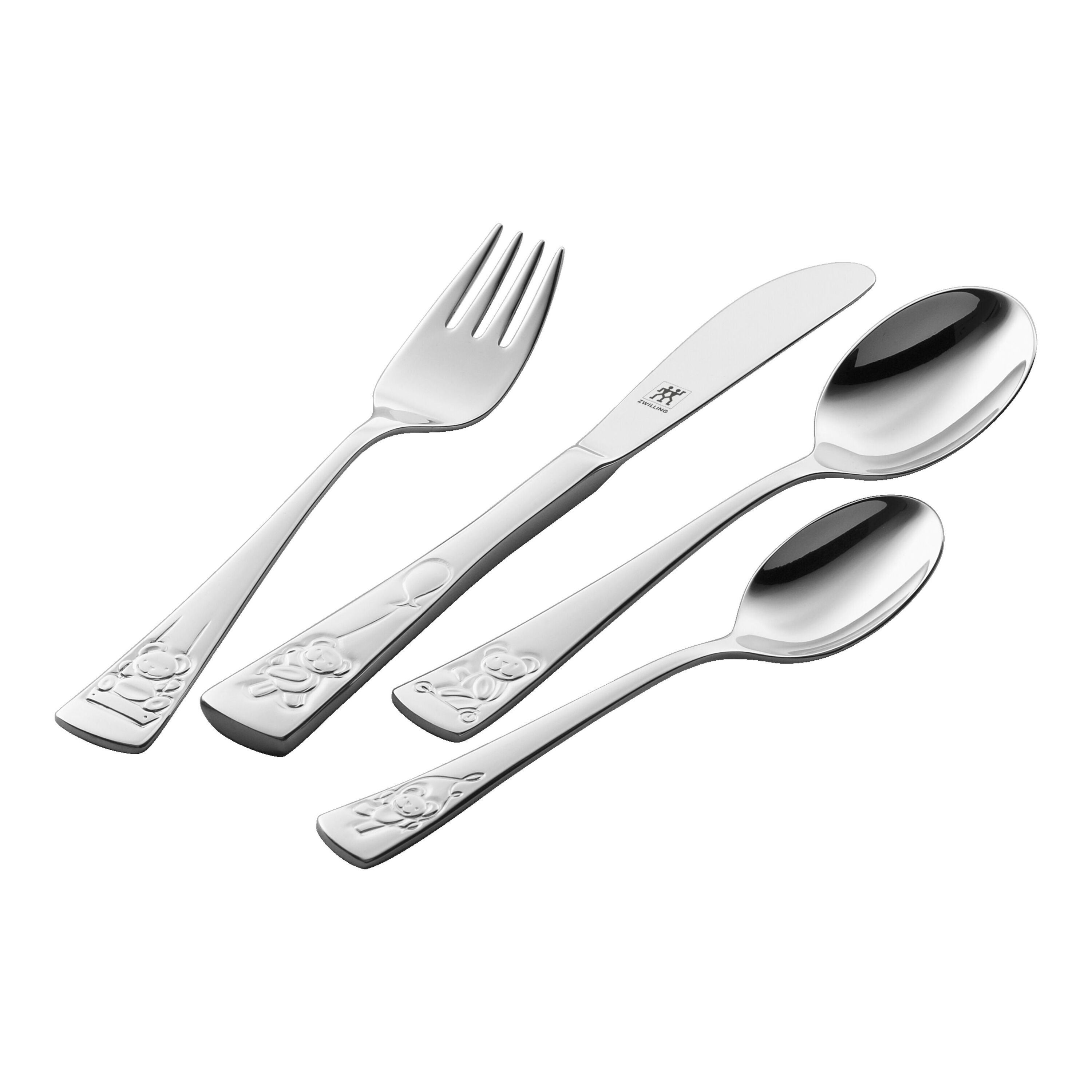 4-pcs polished Children's cutlery set