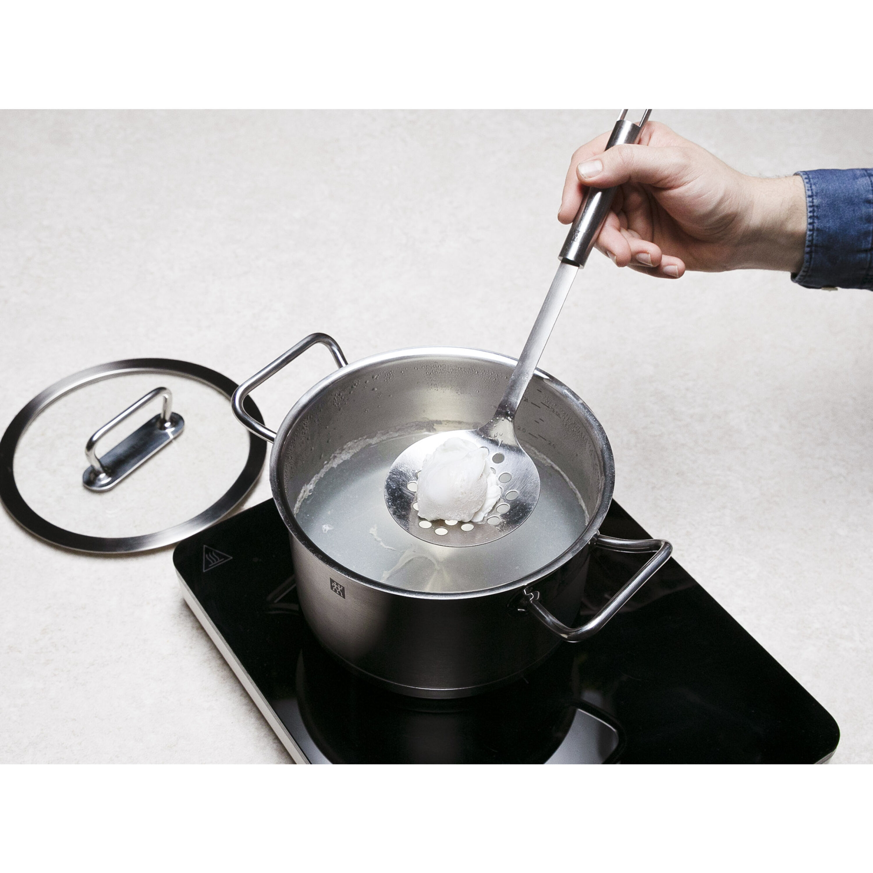 33 cm 18/10 Stainless Steel Skimming ladle
