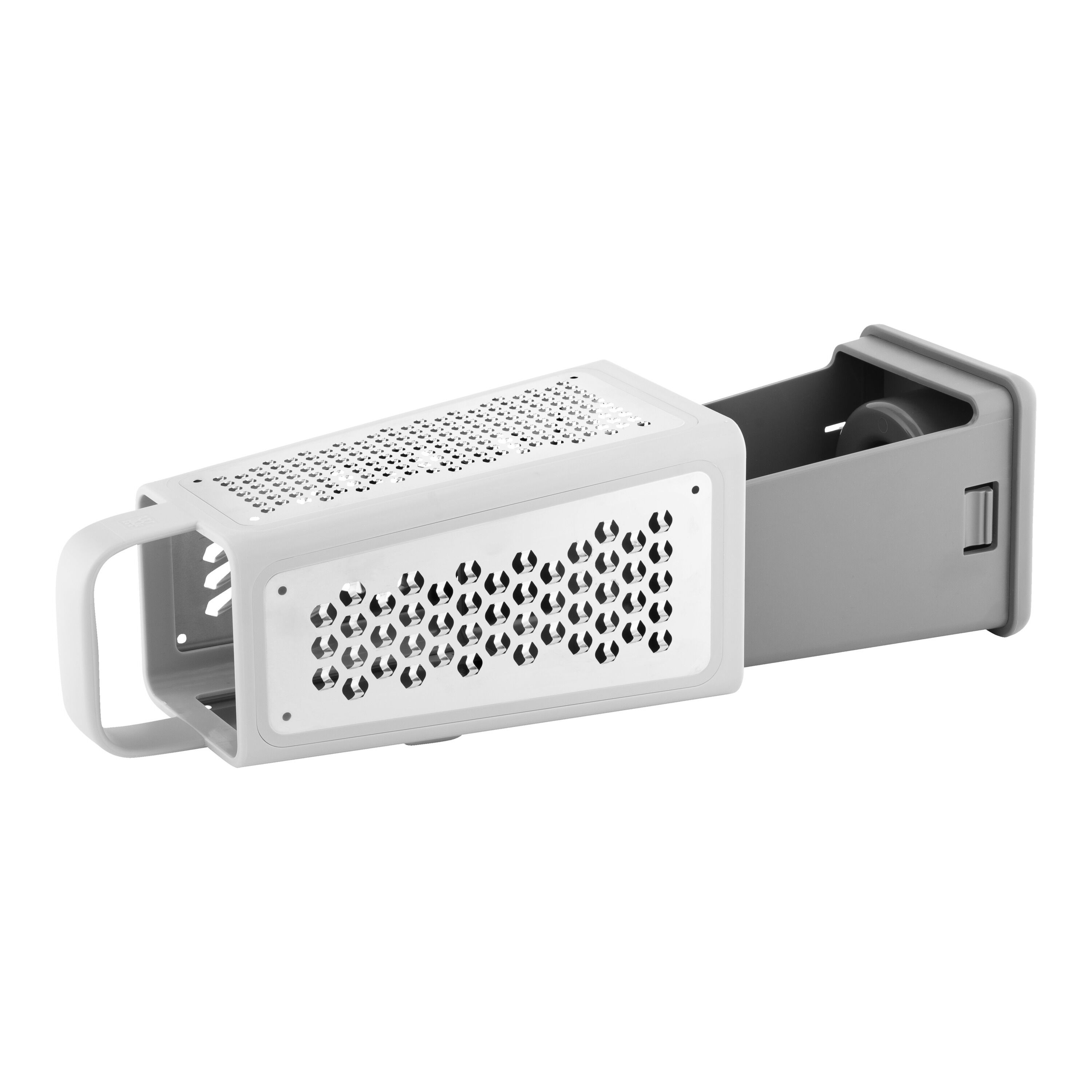 Tower grater, grey