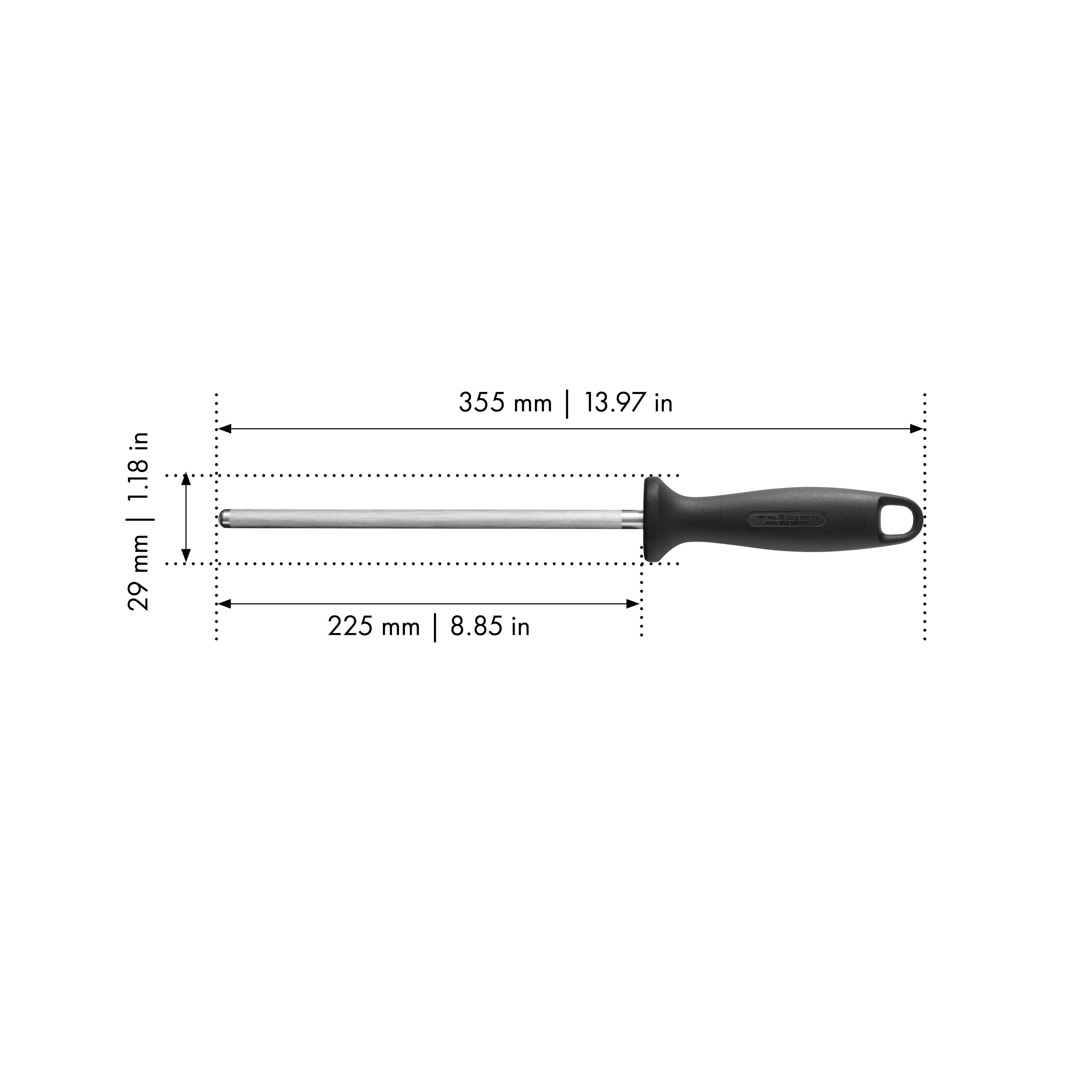 21 cm chrome plated Sharpening steel