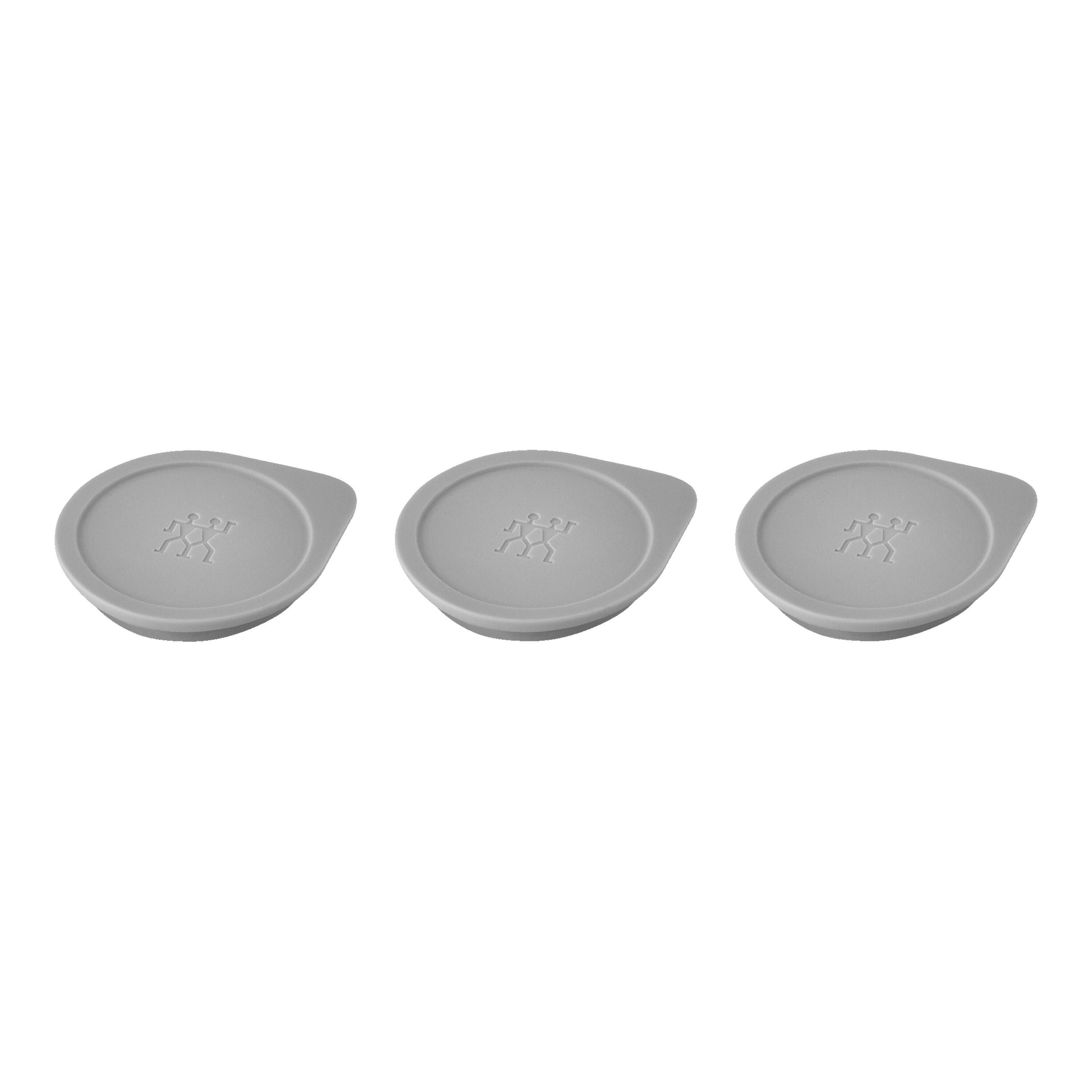 CUBE Set label positioners, 3-pcs, grey