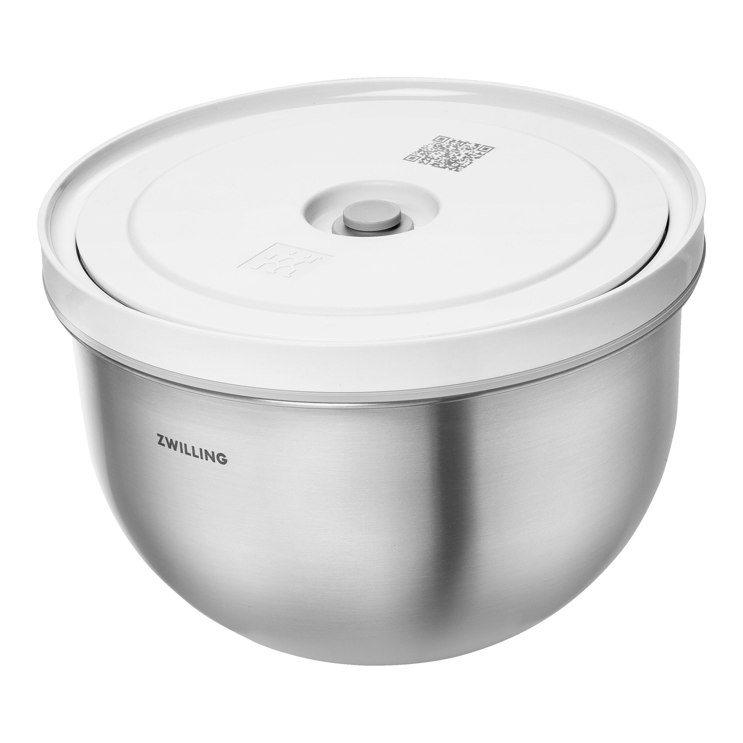 Vacuum bowl M / 18 cm, Stainless steel, silver