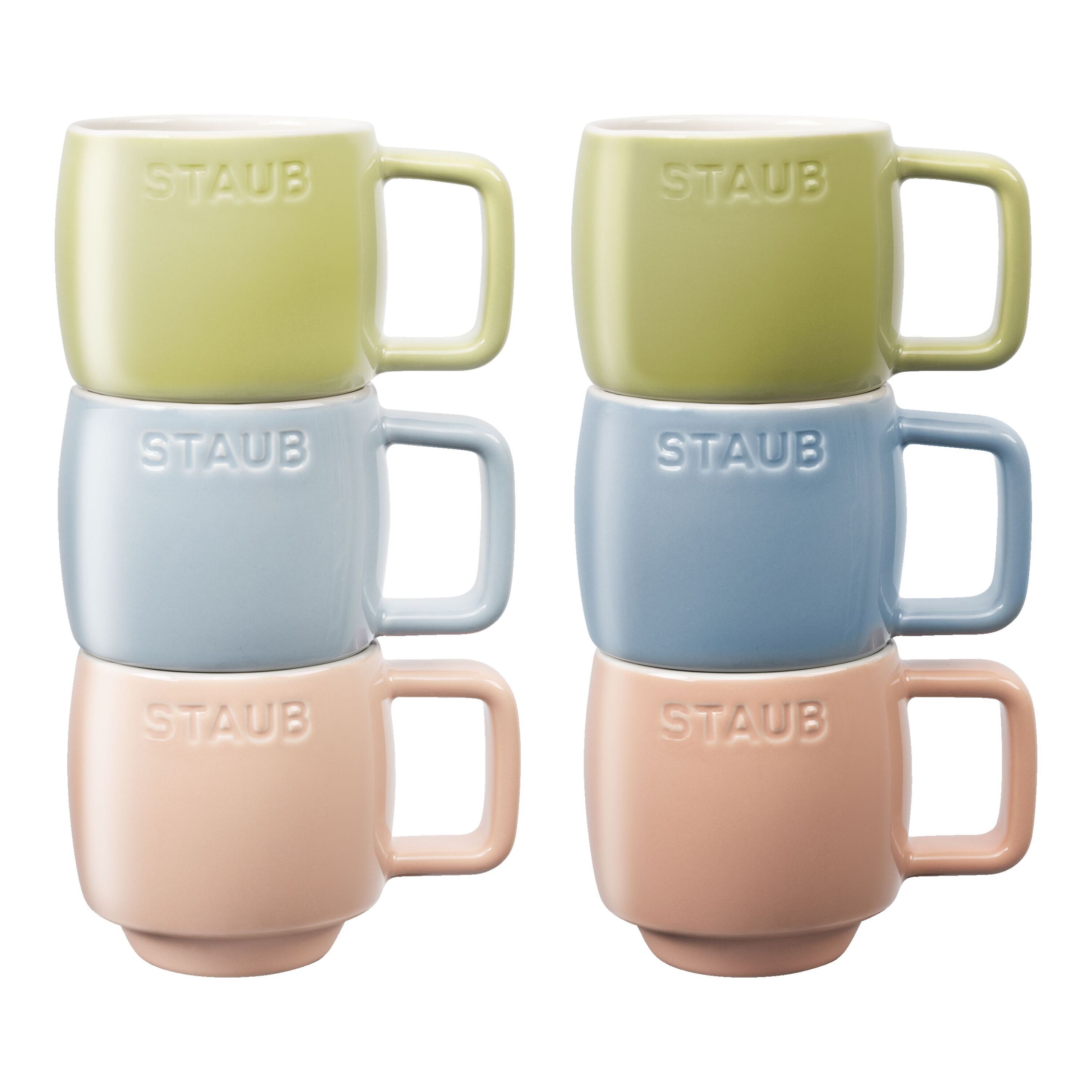 100 ml / 6-pcs Mug set macaron