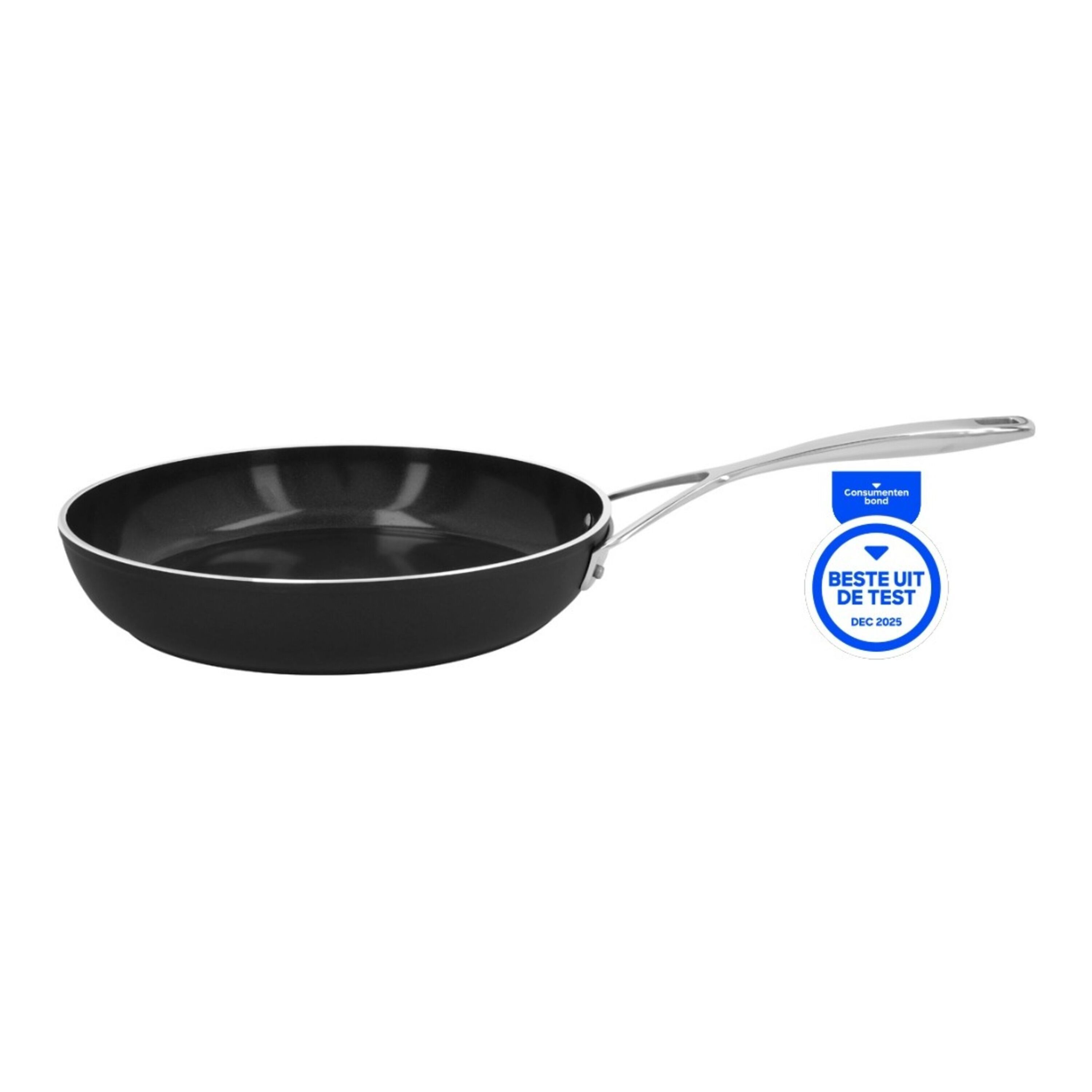 28 cm Aluminium Frying pan black