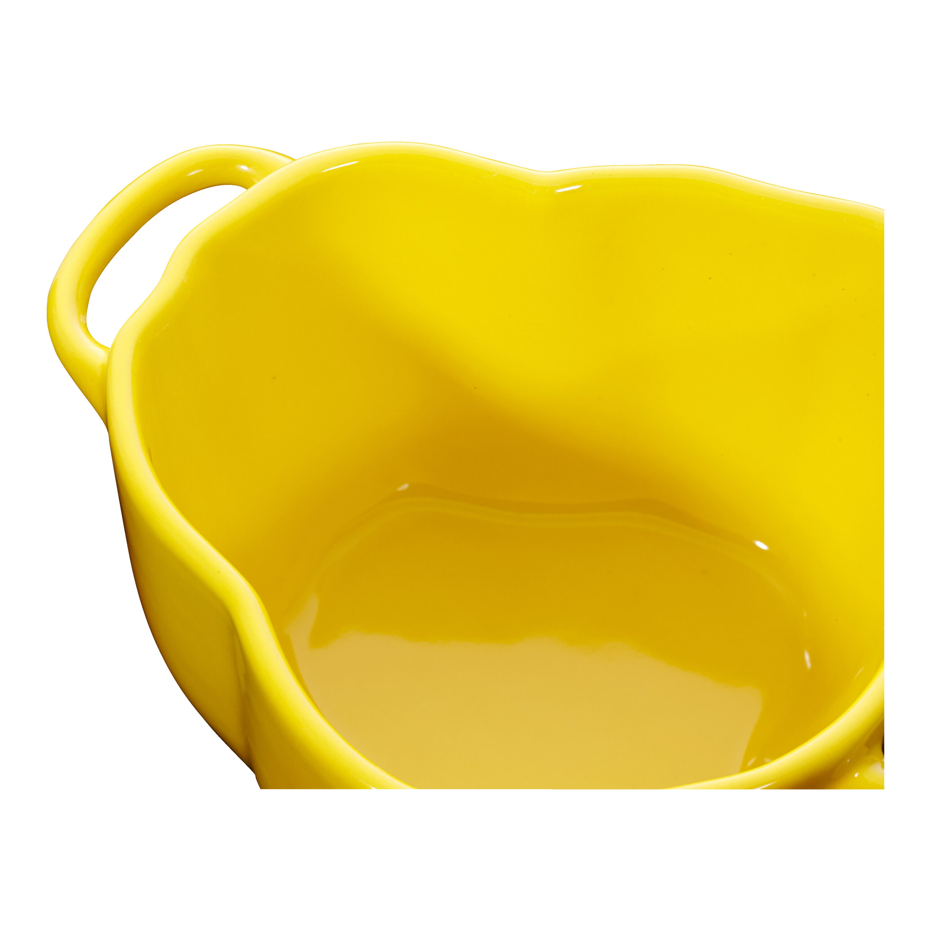 11 cm ceramic Cocotte yellow