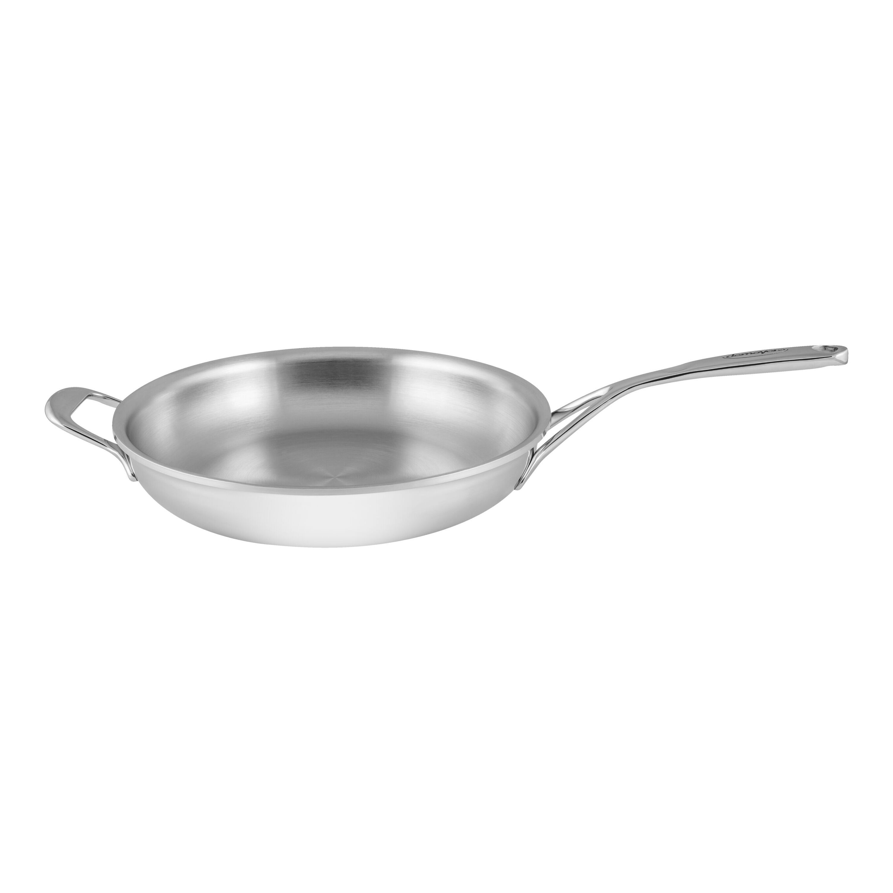 28 cm 18/10 Stainless Steel Frying pan silver