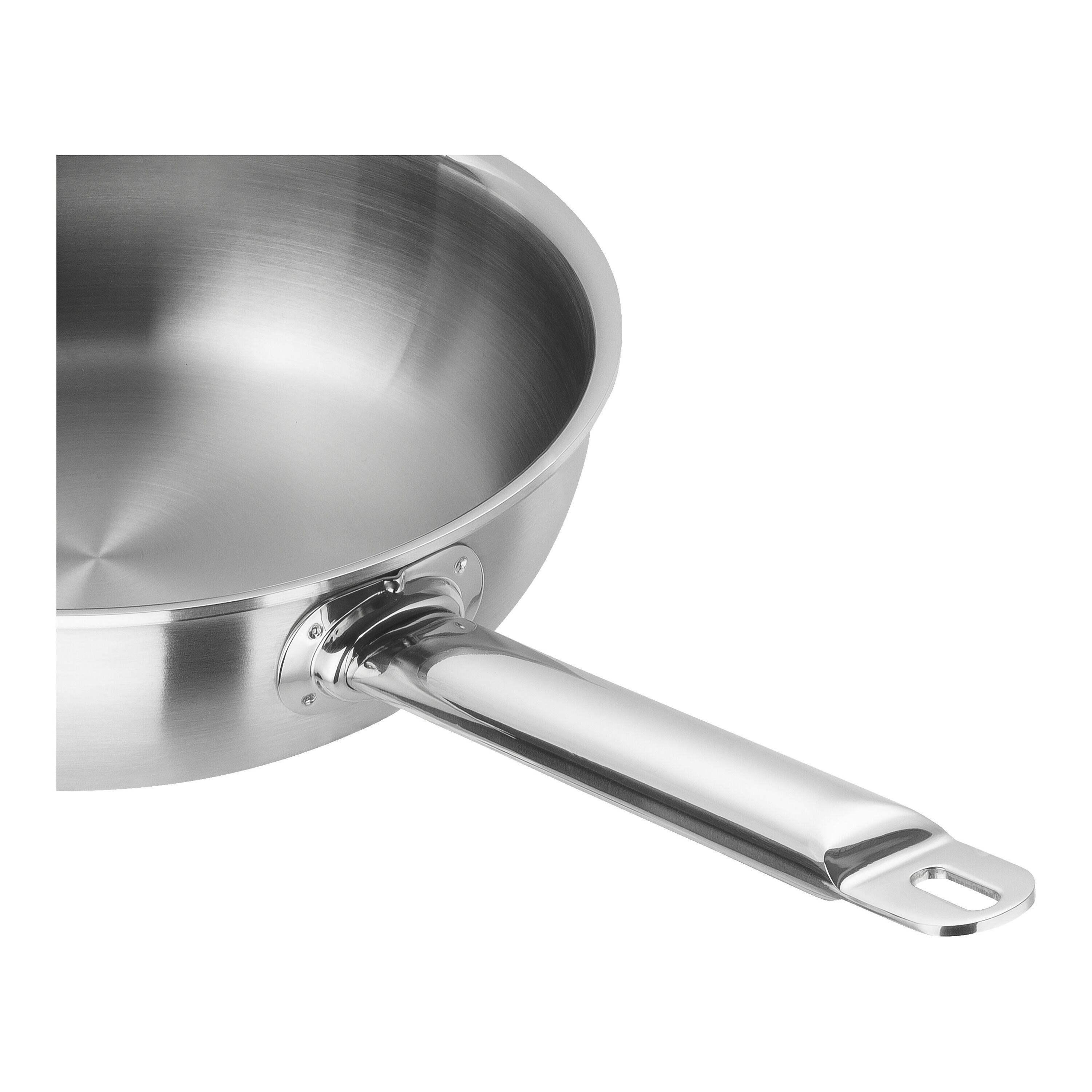 20 cm 18/10 Stainless Steel Frying pan silver