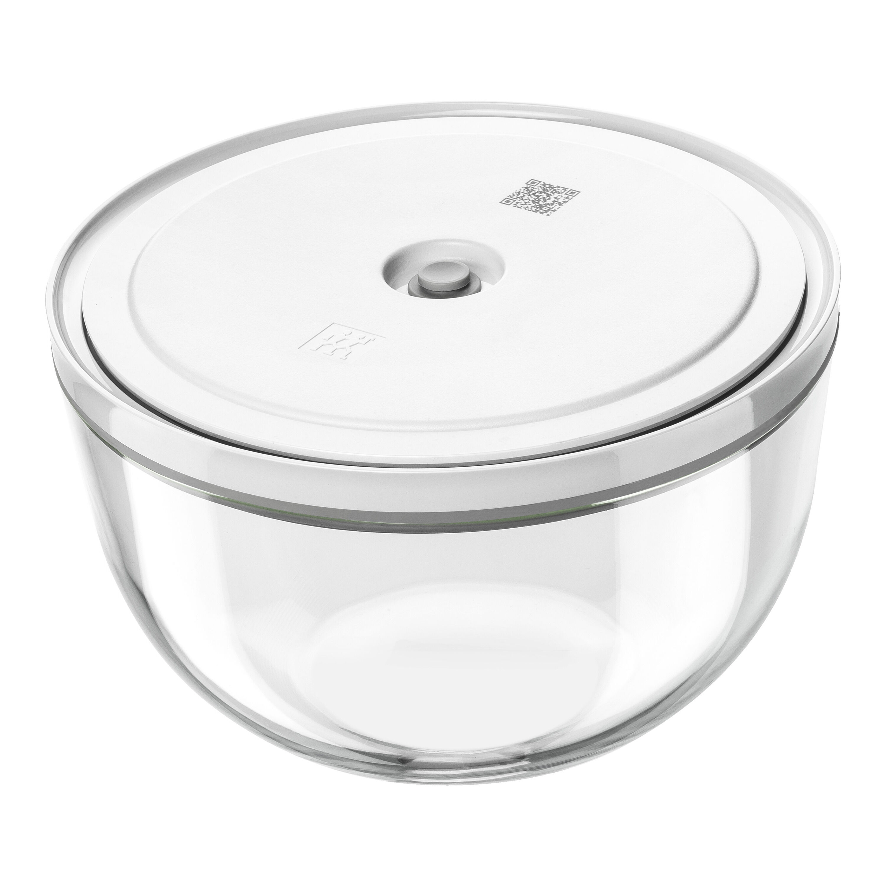 Vacuum bowl L / 24 cm, Glass, transparent