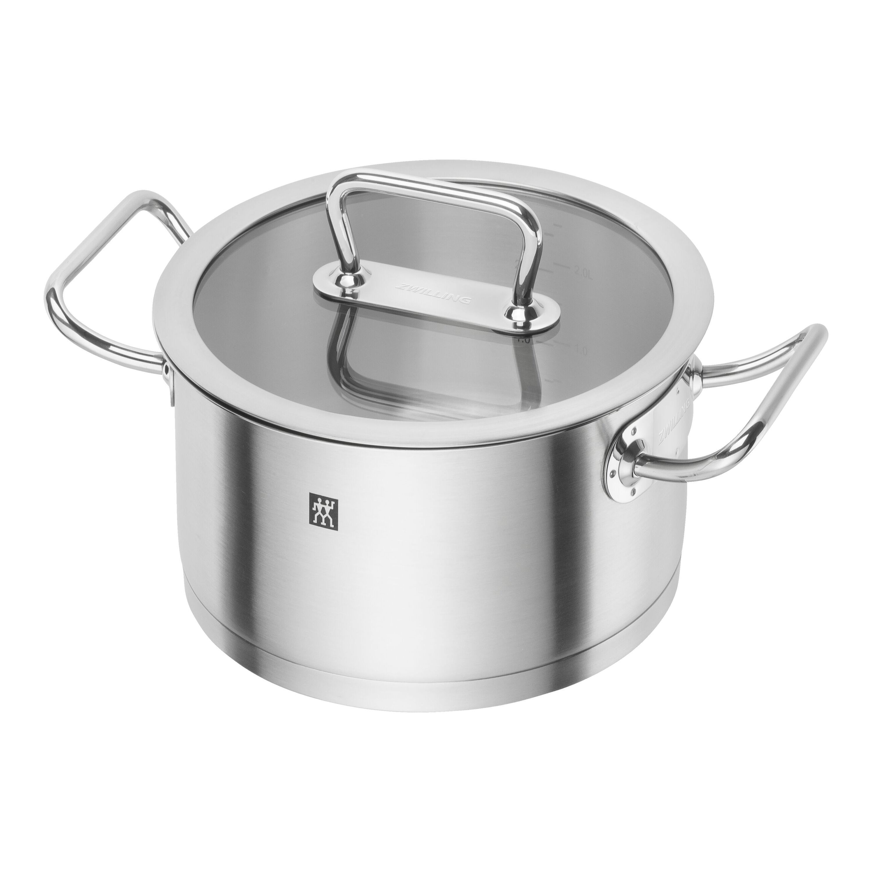 20 cm 18/10 Stainless Steel Stew pot silver