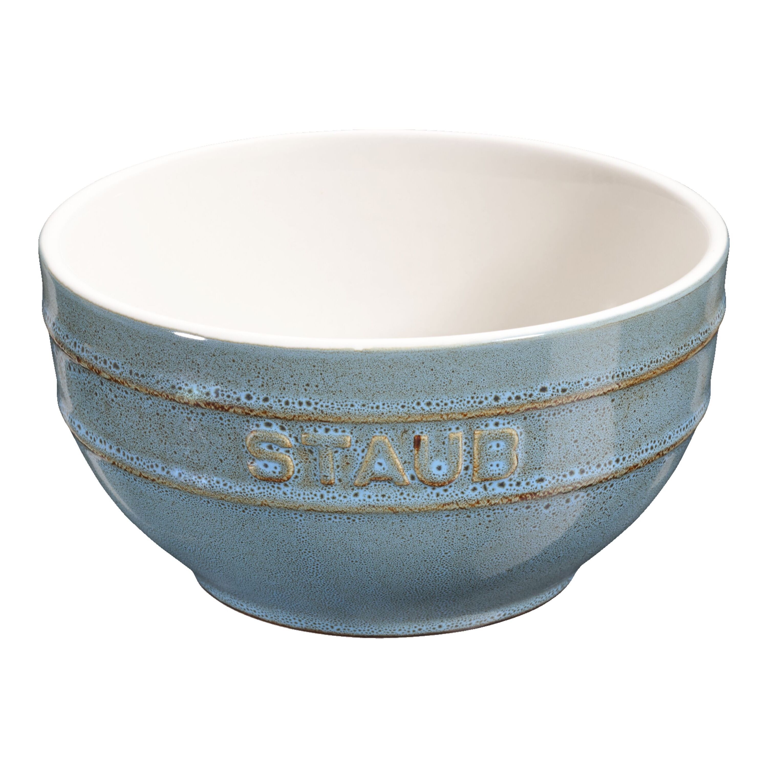 12 cm round ceramic Bowl ancient-turquoise