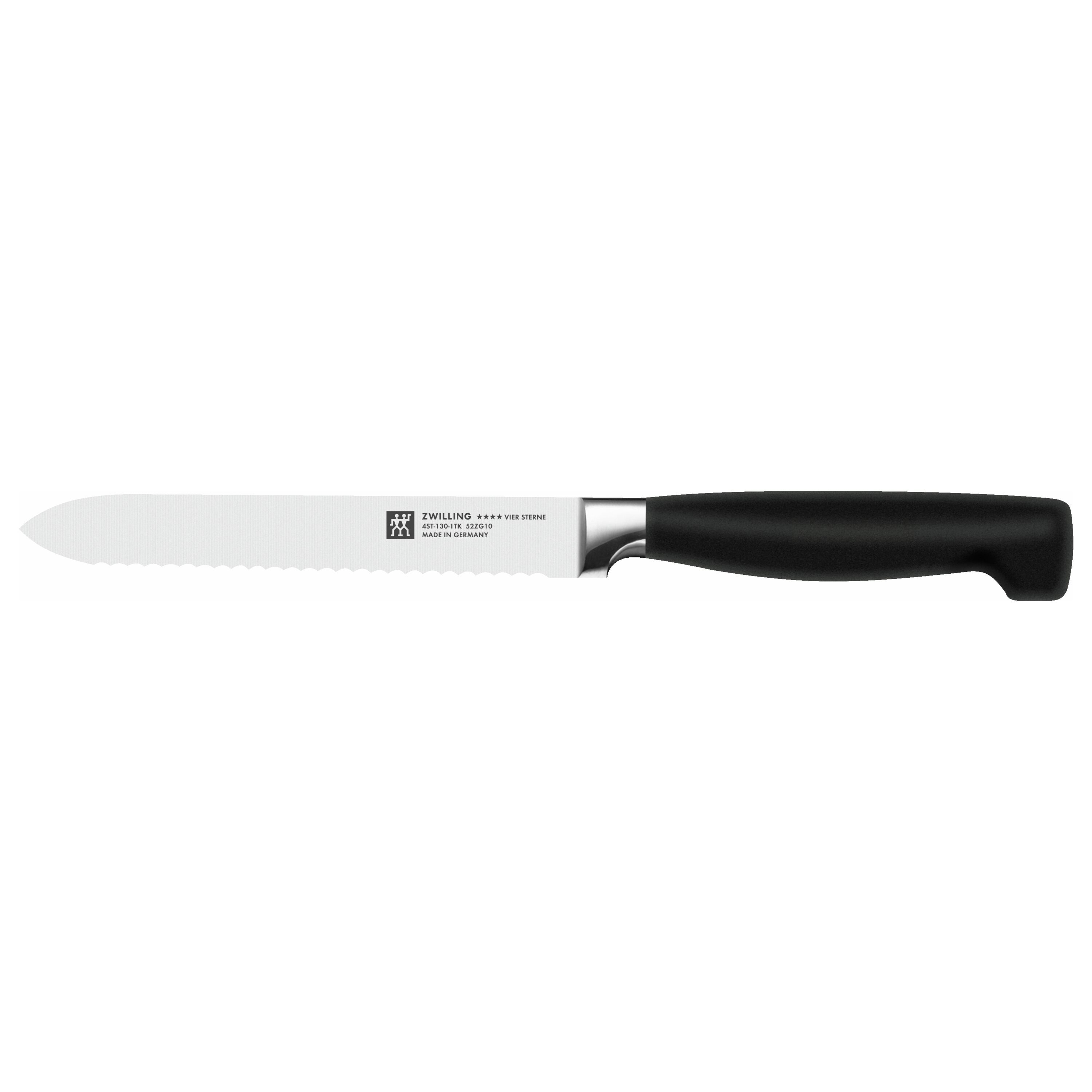 Utility knife 13 cm, Wavecut Edge