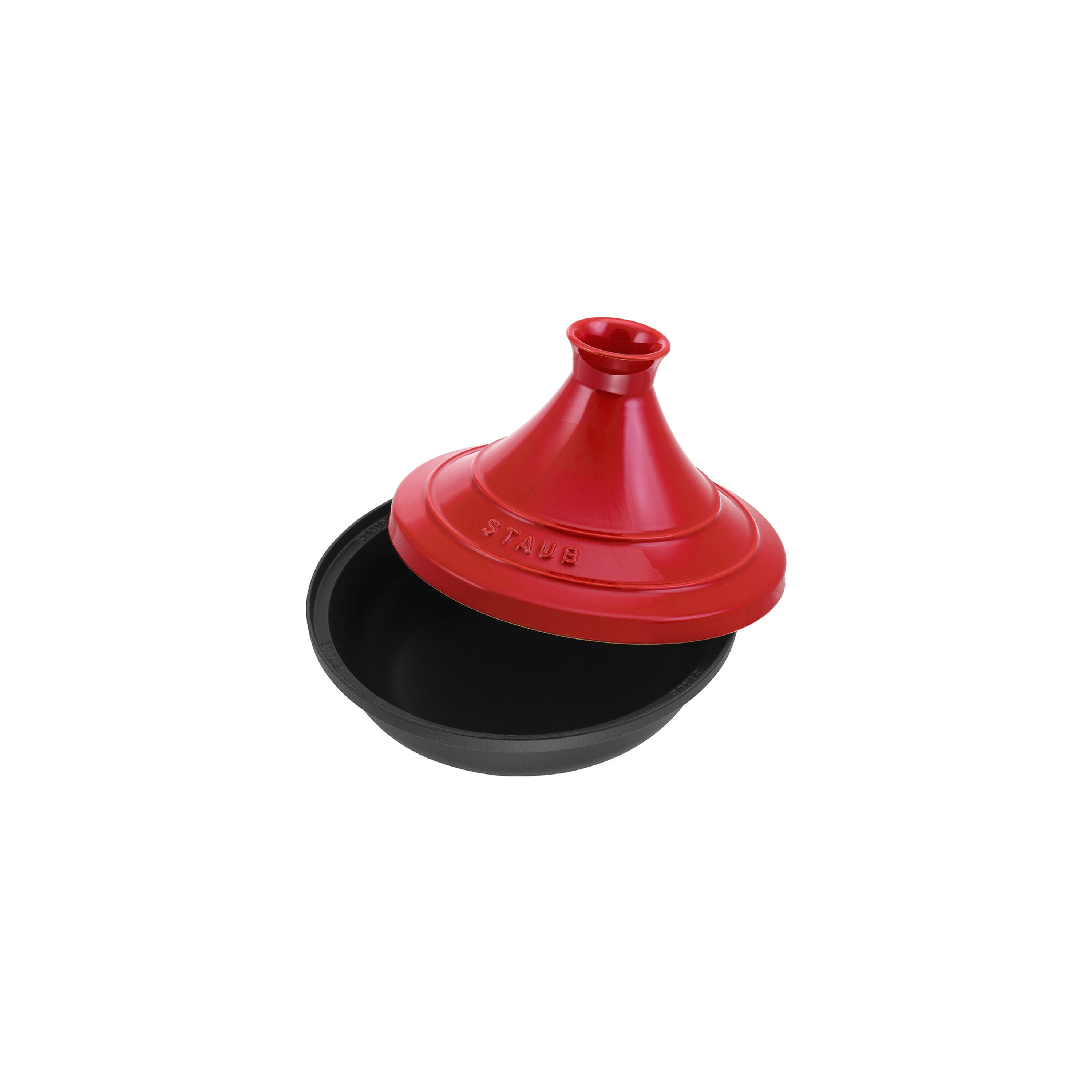 28 cm Cast iron Tajine cherry