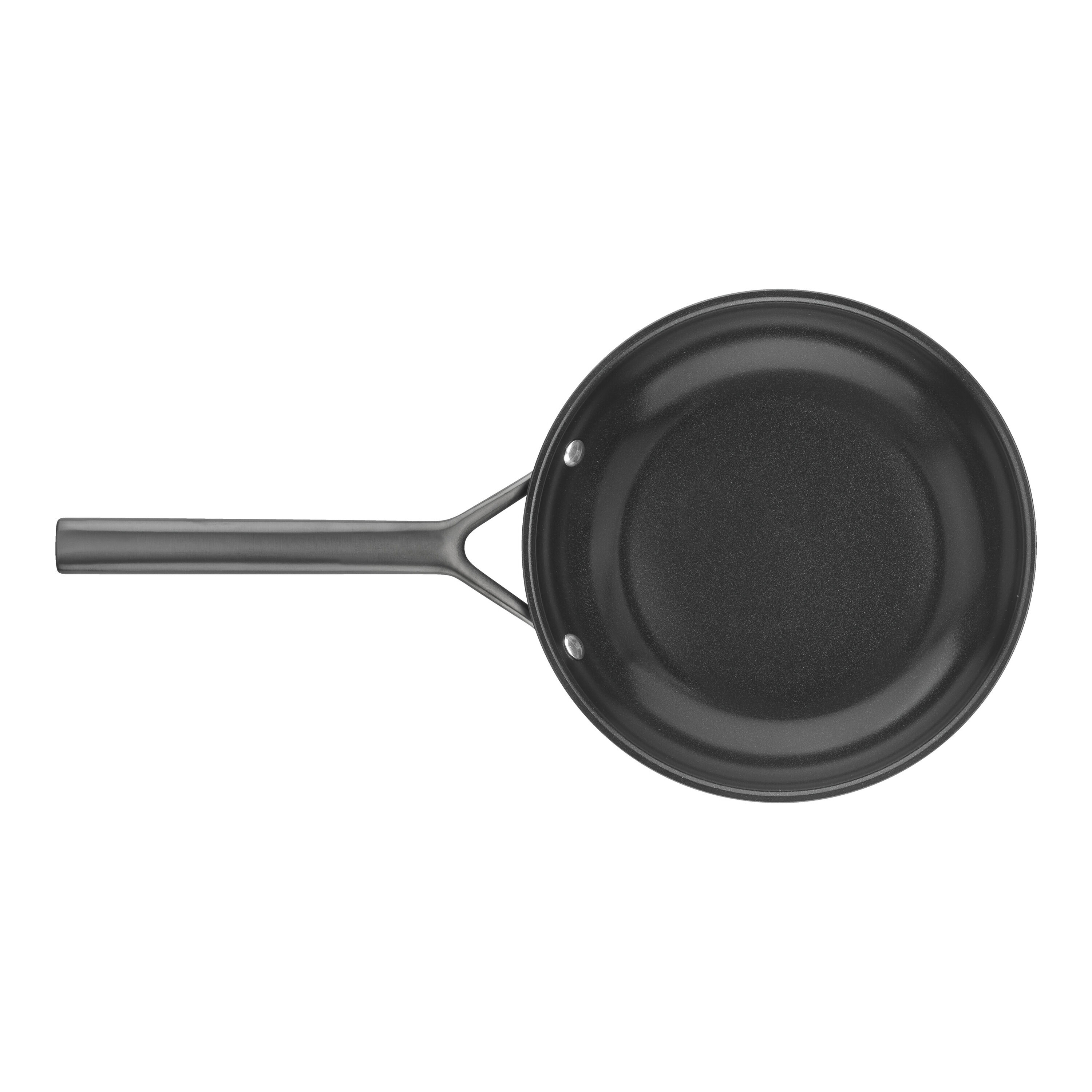 2-pcs Aluminium Frying pan set black