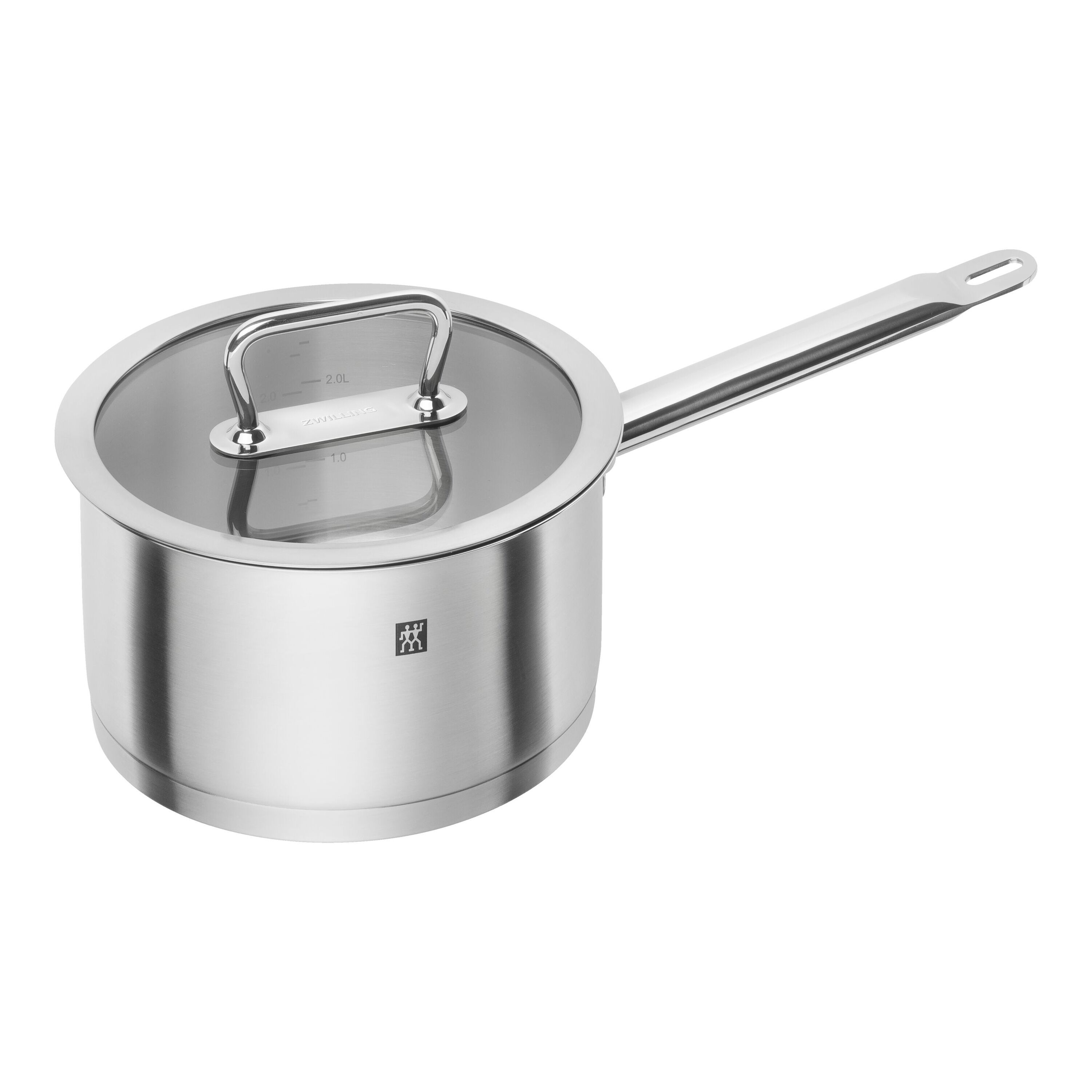 20 cm 18/10 Stainless Steel Saucepan silver