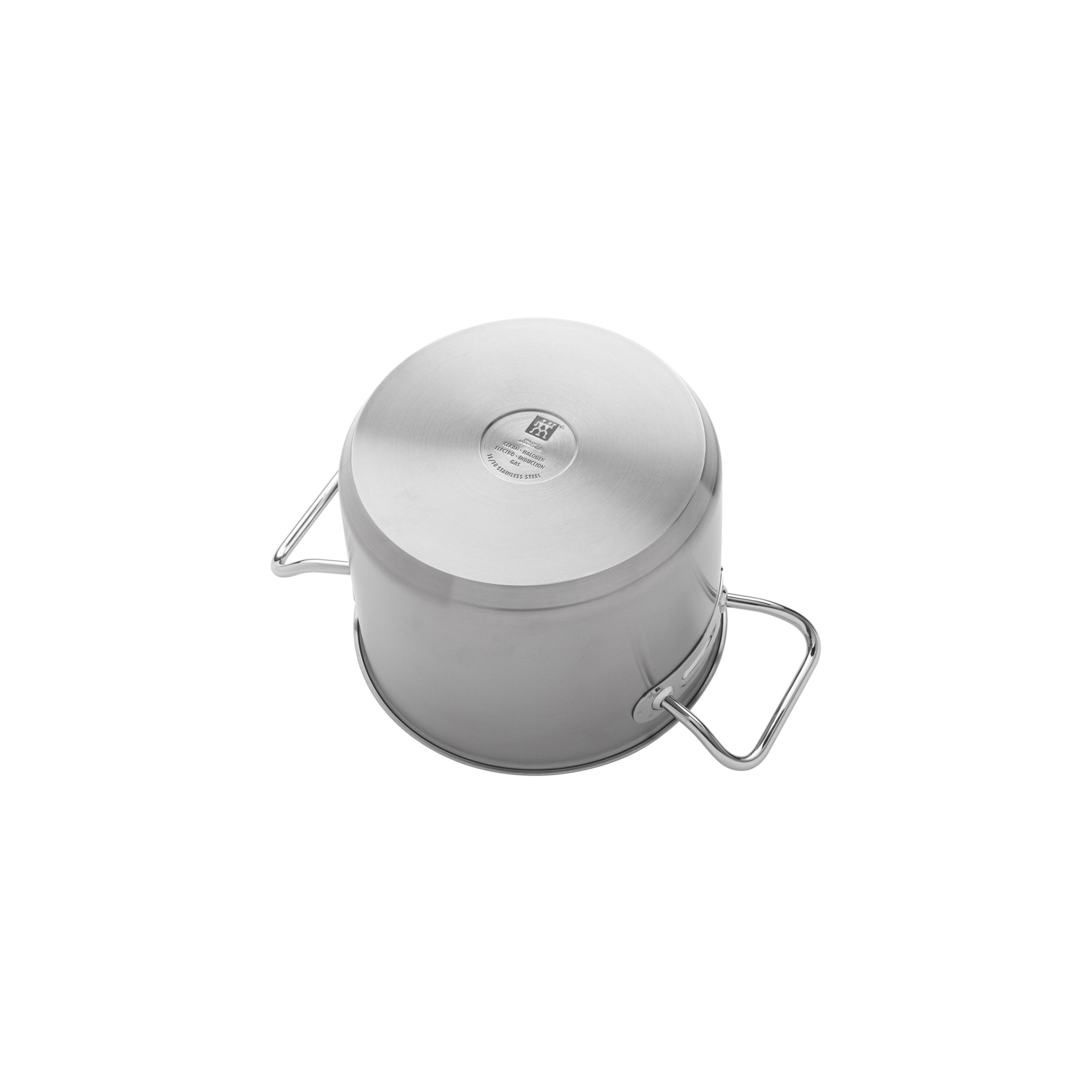 20 cm 18/10 Stainless Steel Stock pot silver