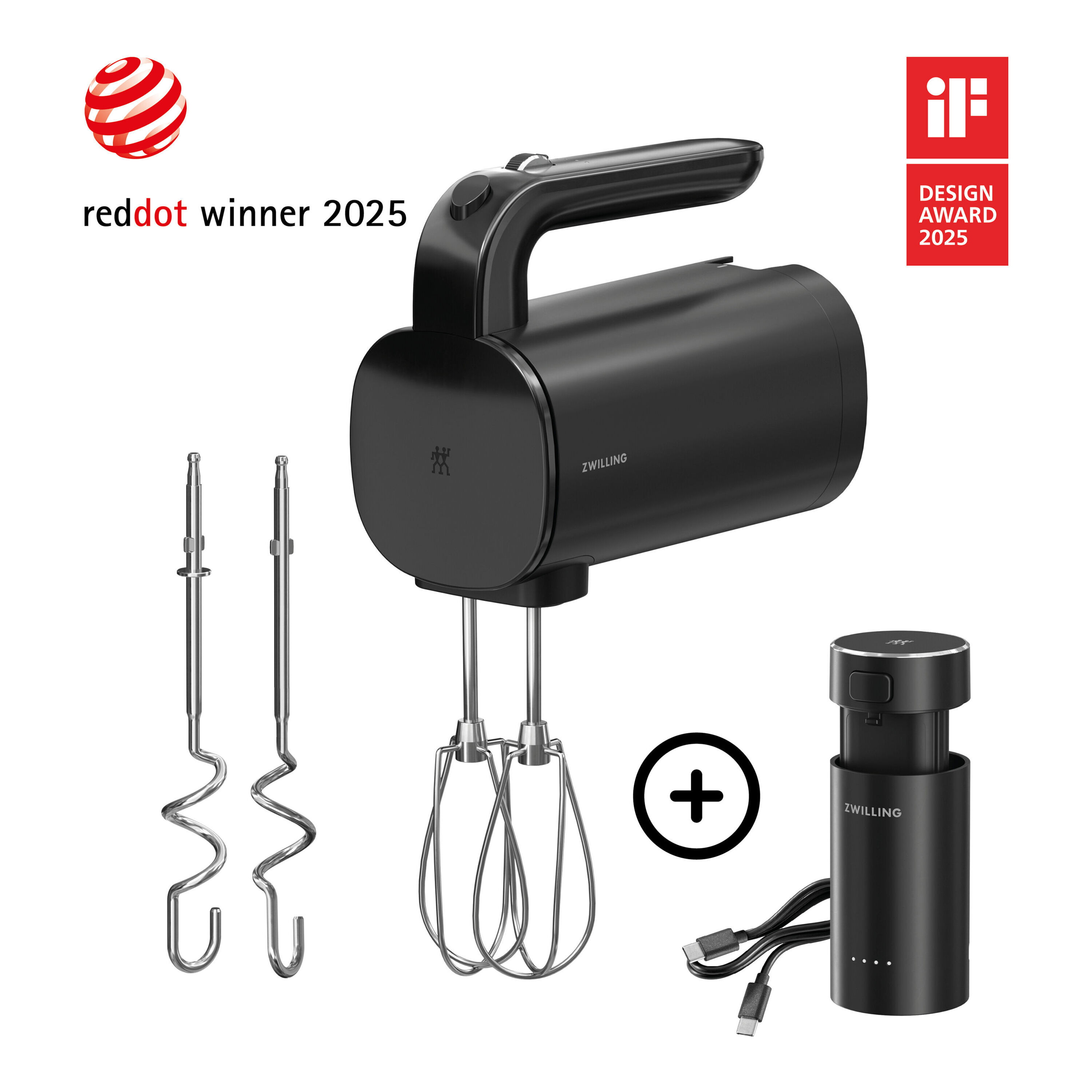 Cordless Hand Mixer Starter Set, Starter Set including battery