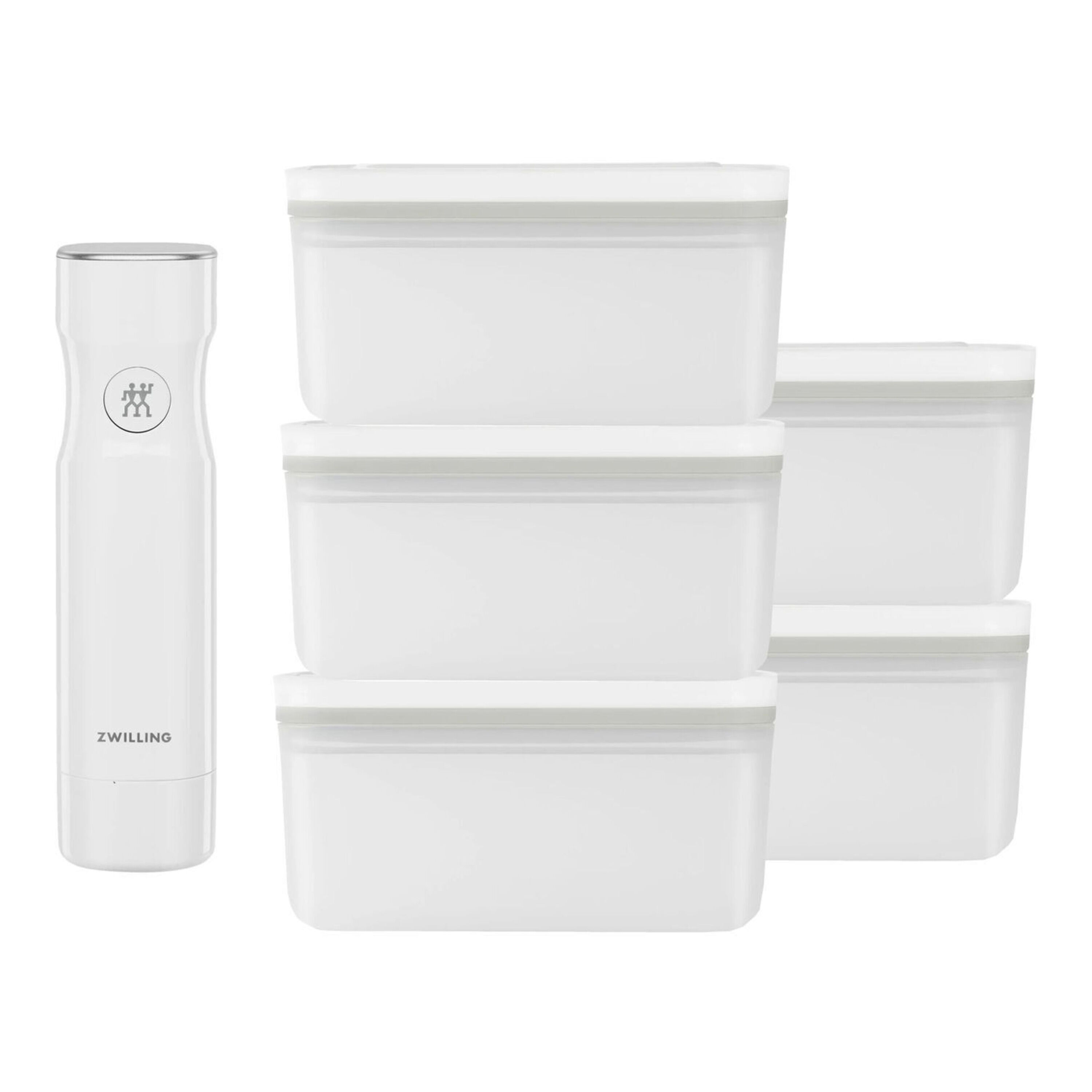 6 Piece Meal Prep Set, Plastic
