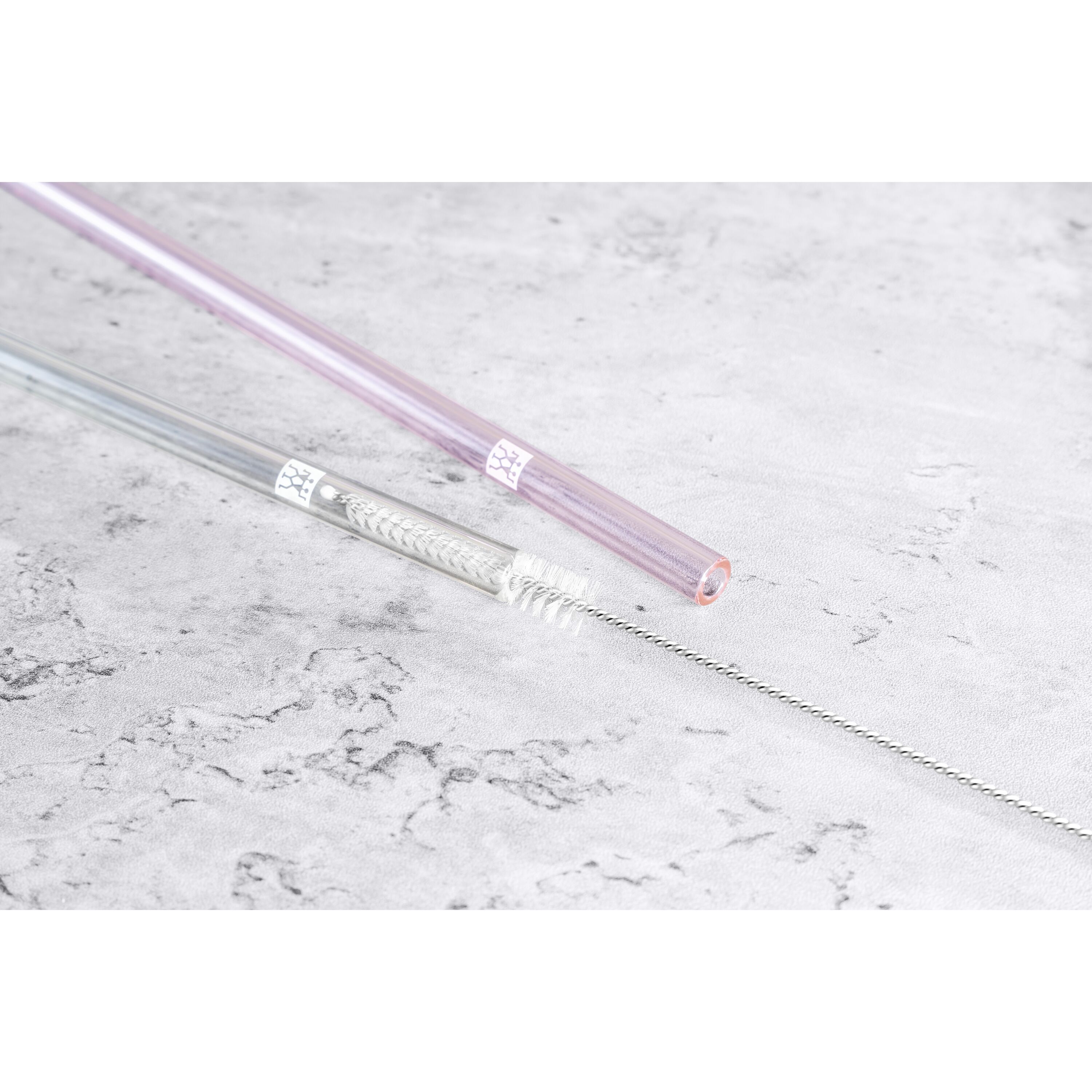 Glass straws