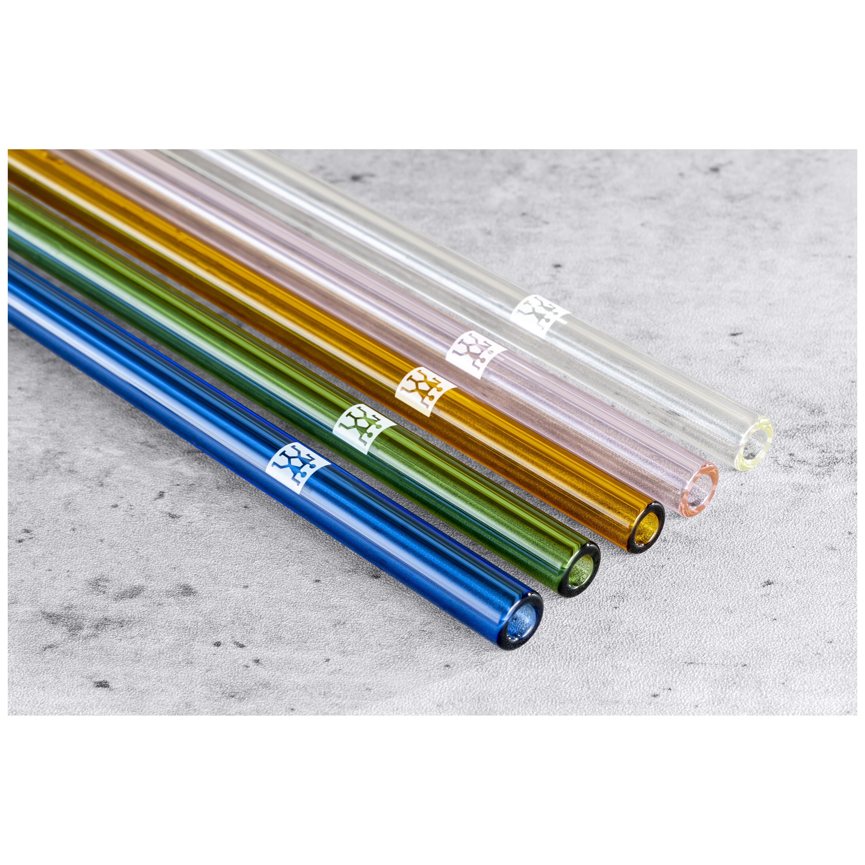 Glass straws