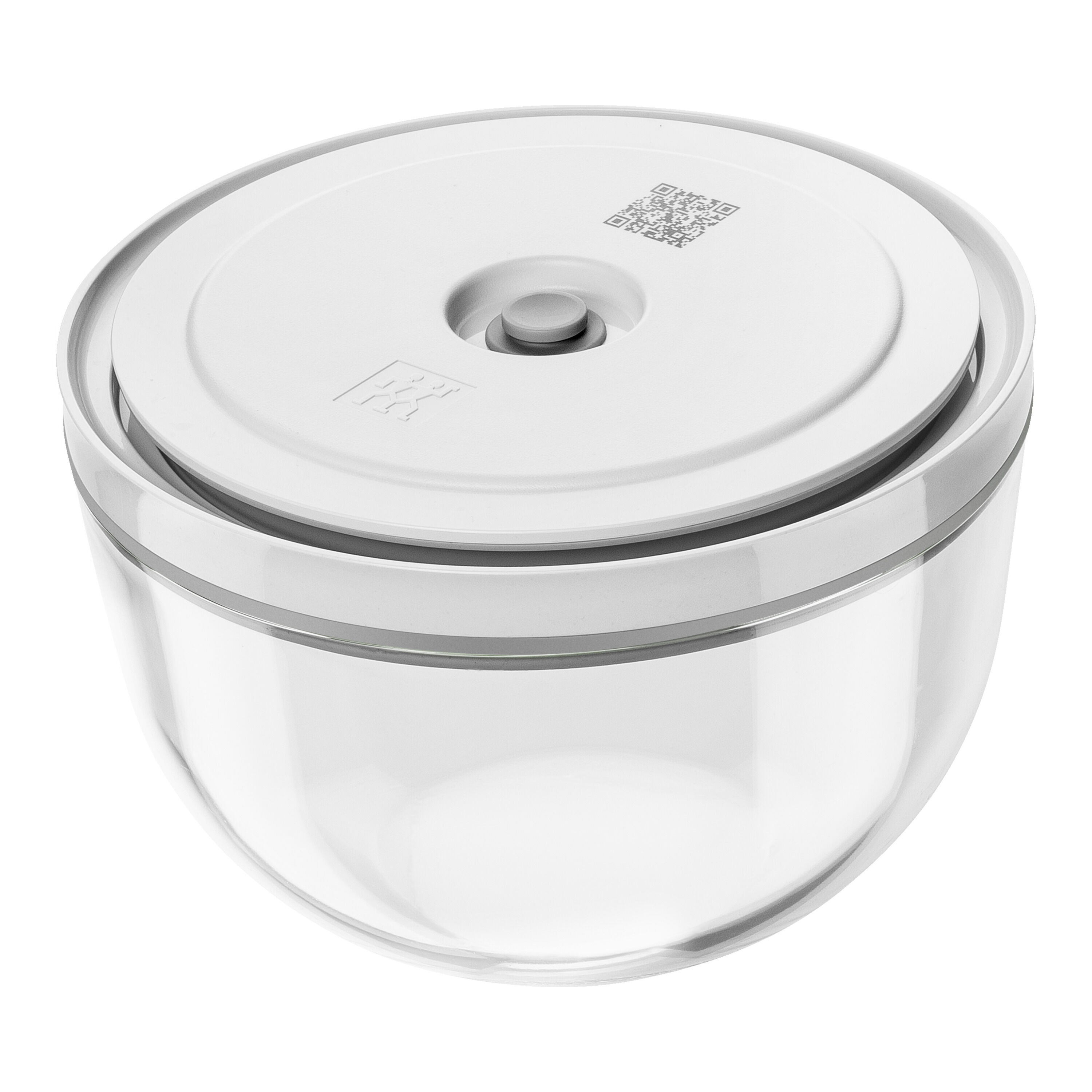 Vacuum bowl M / 18 cm, Glass, transparent
