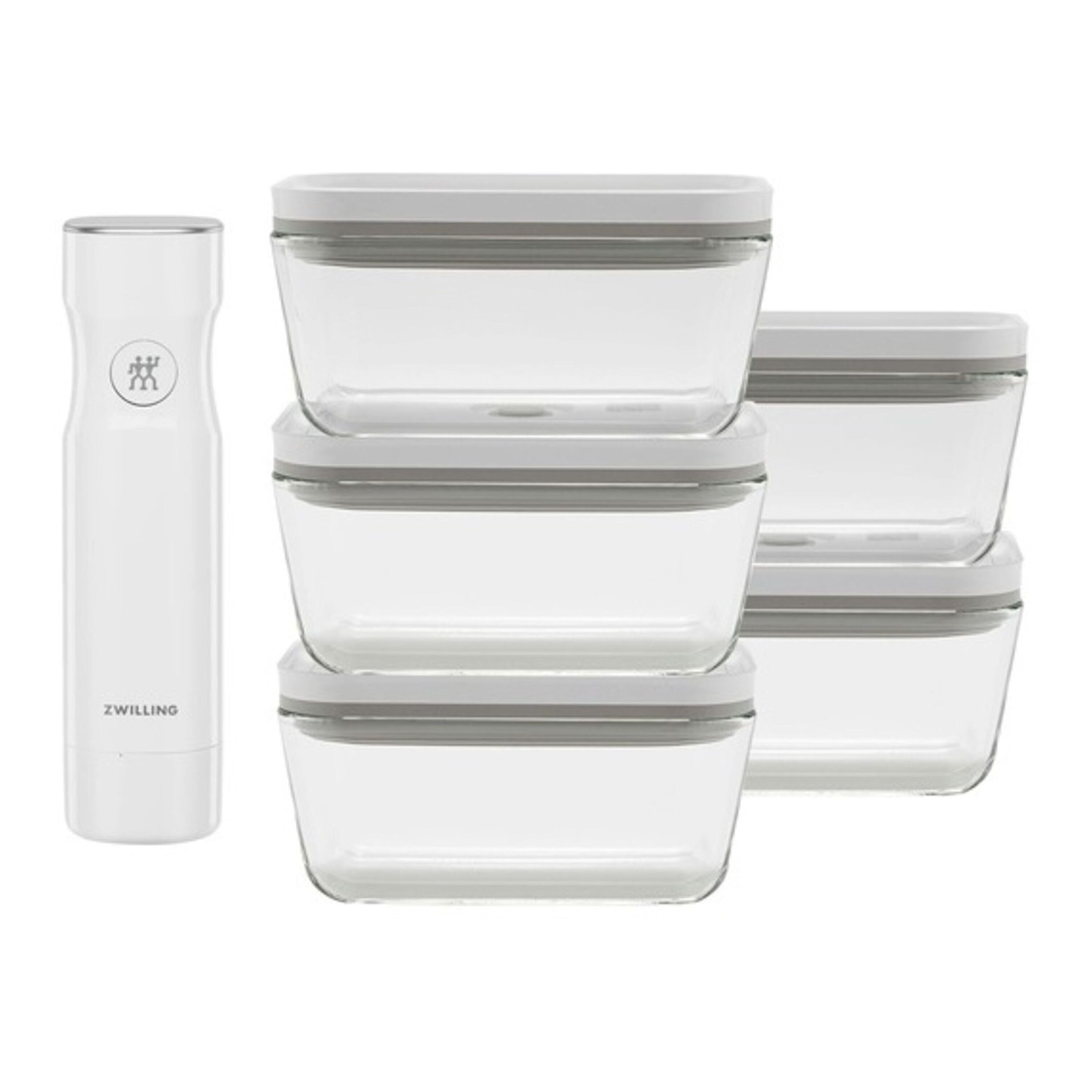 6 Piece Meal Prep Set, Glass, M