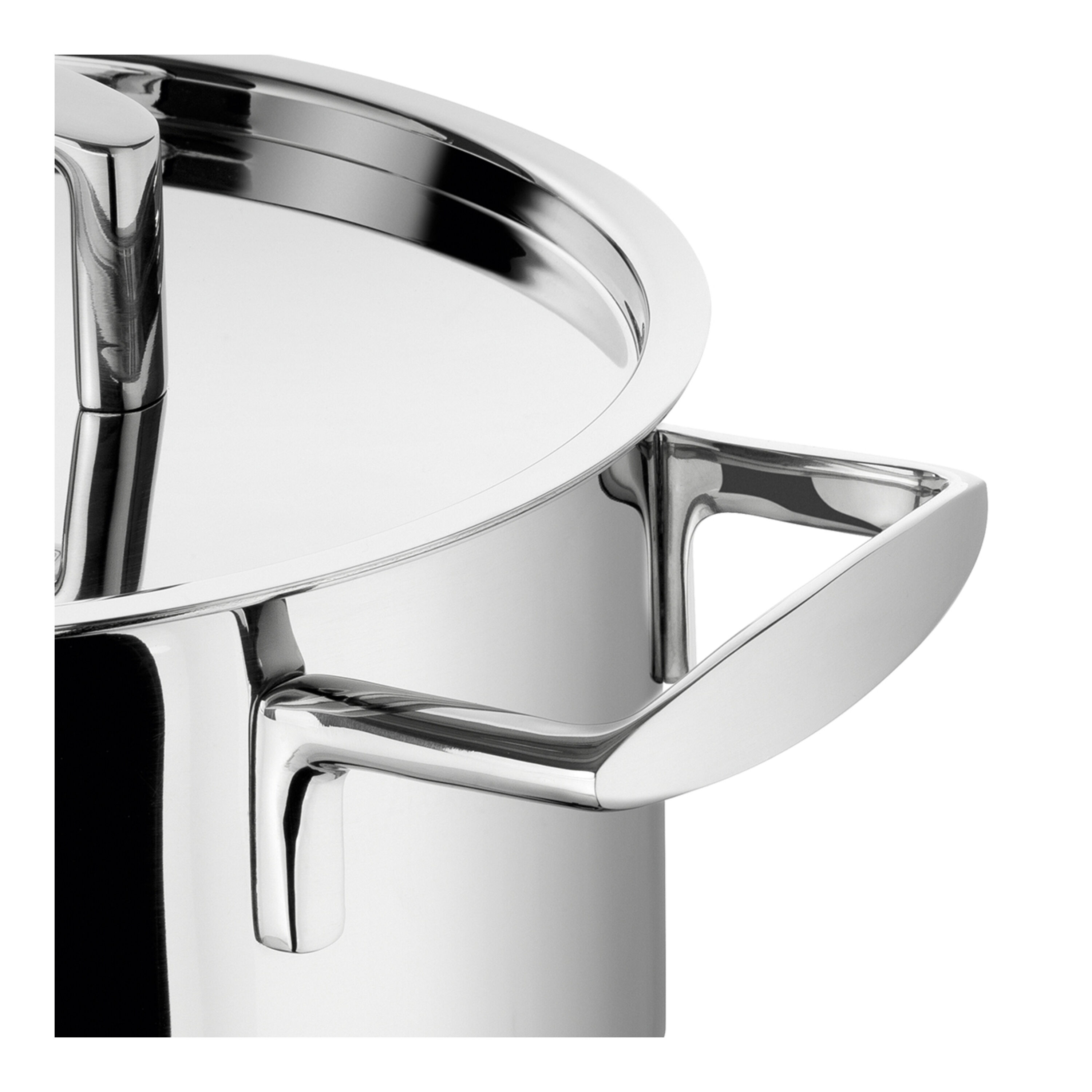 5-pcs 18/10 Stainless Steel Pot set silver