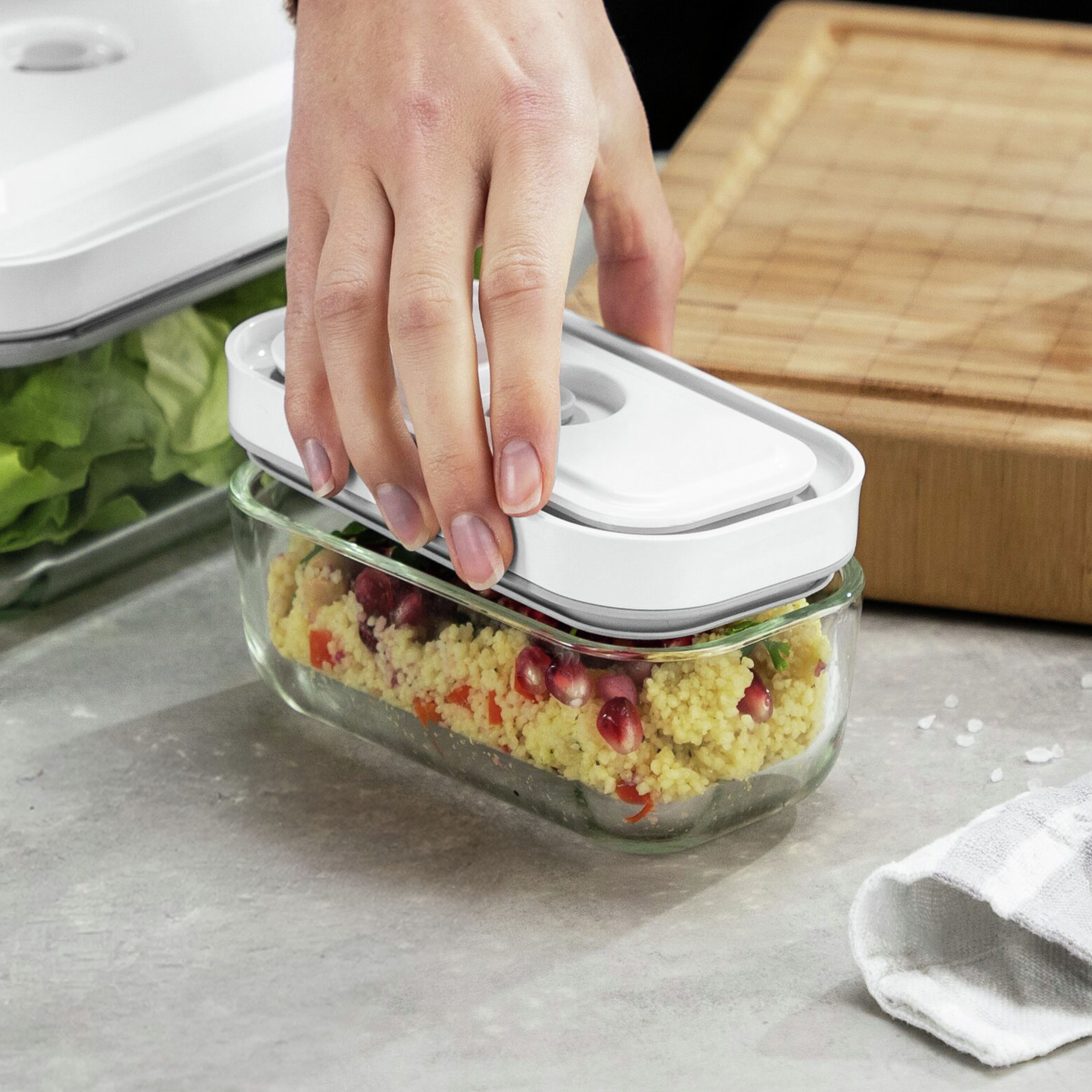 S Vacuum lid