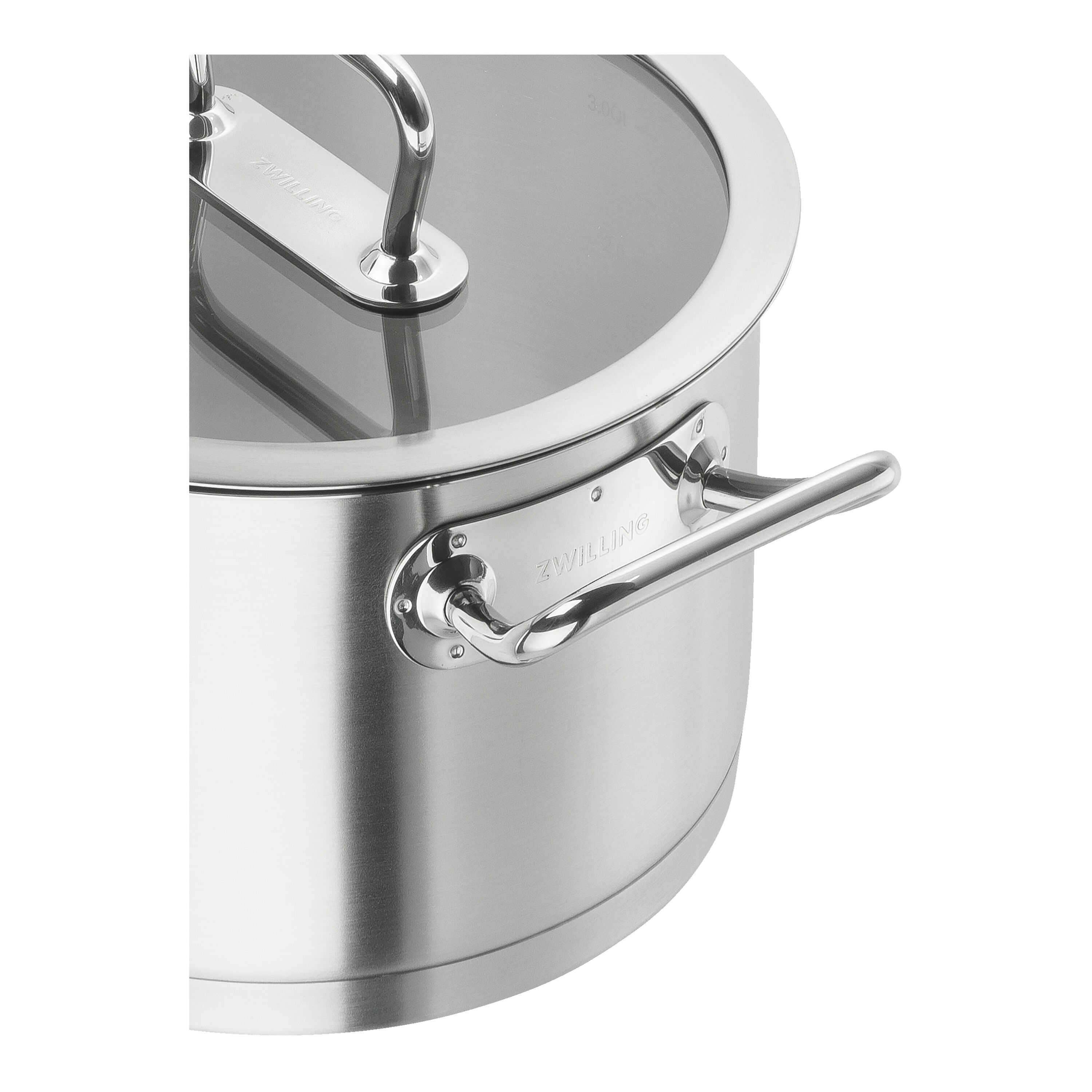 24 cm 18/10 Stainless Steel Stock pot silver