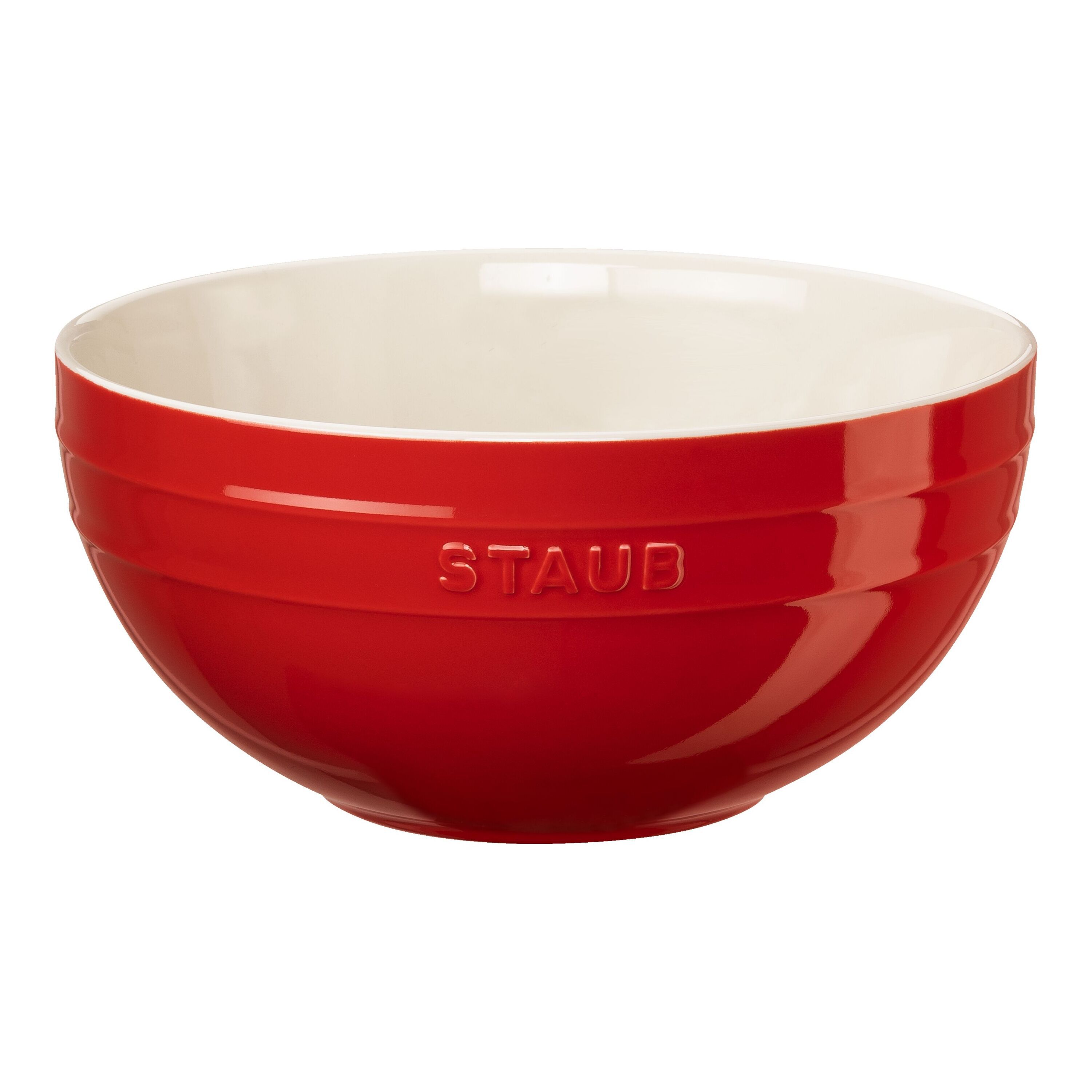 24 cm round ceramic Bowl cherry
