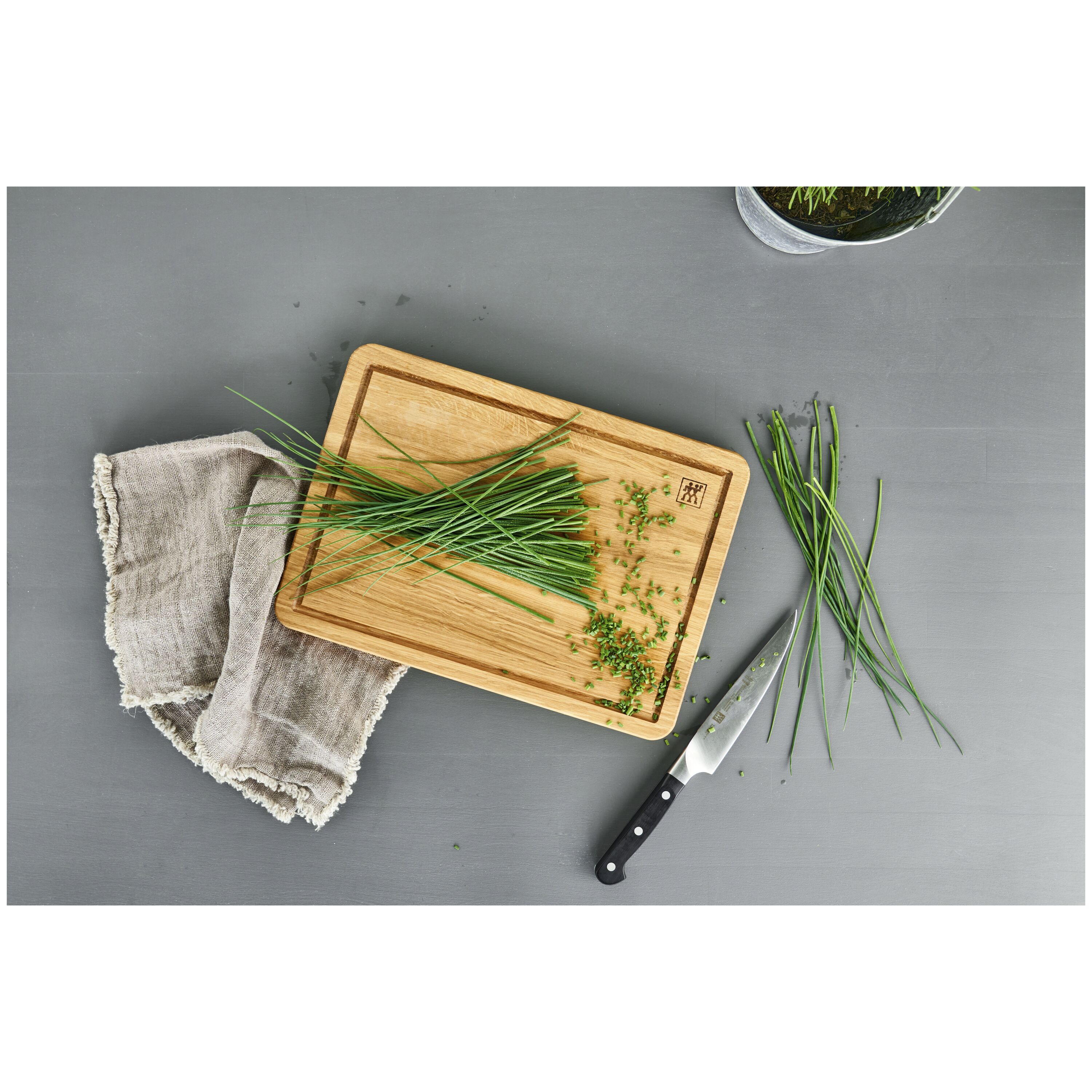 35 cm x 25 cm Oak Chopping board