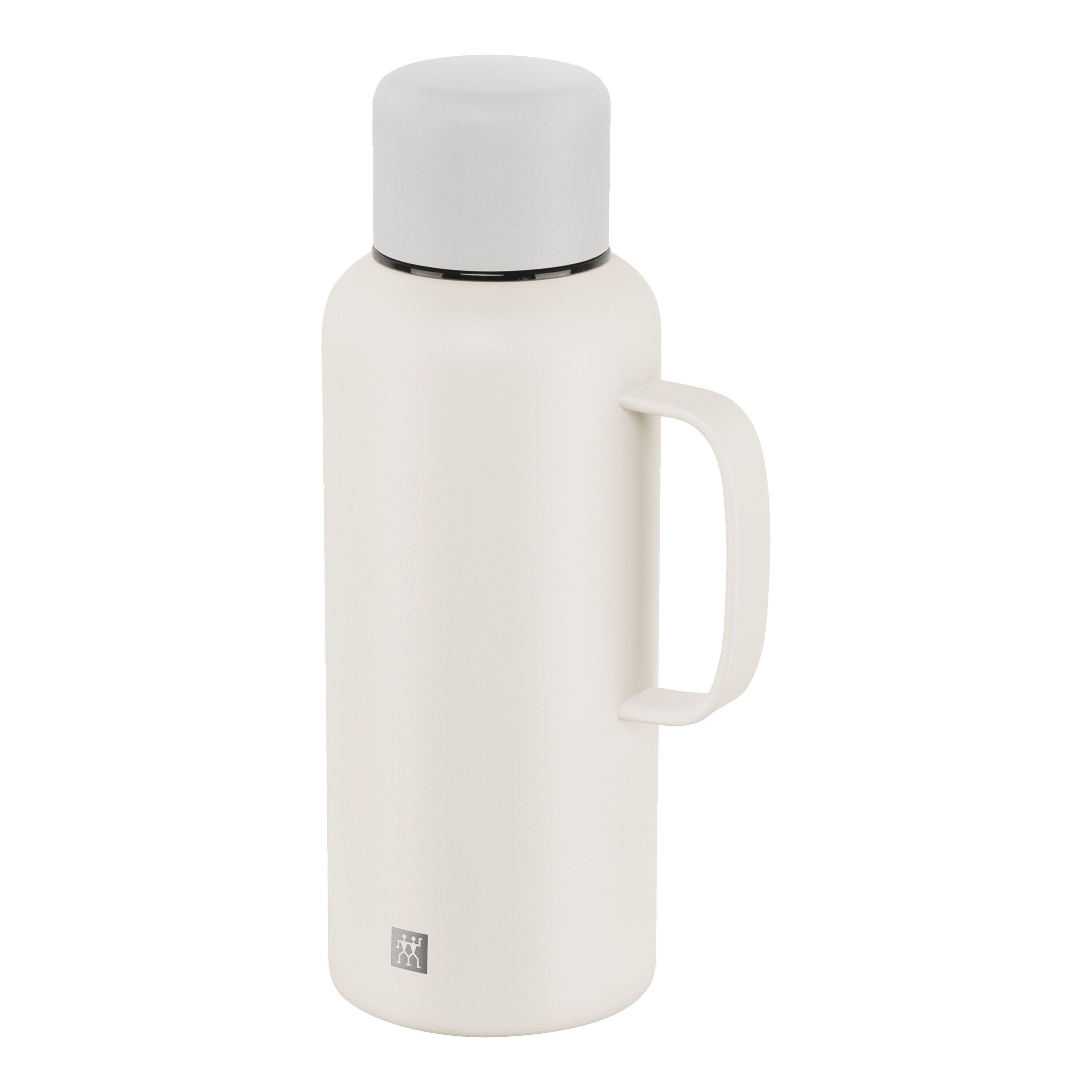 Thermo jug, 1,2 l, Stainless steel, cream