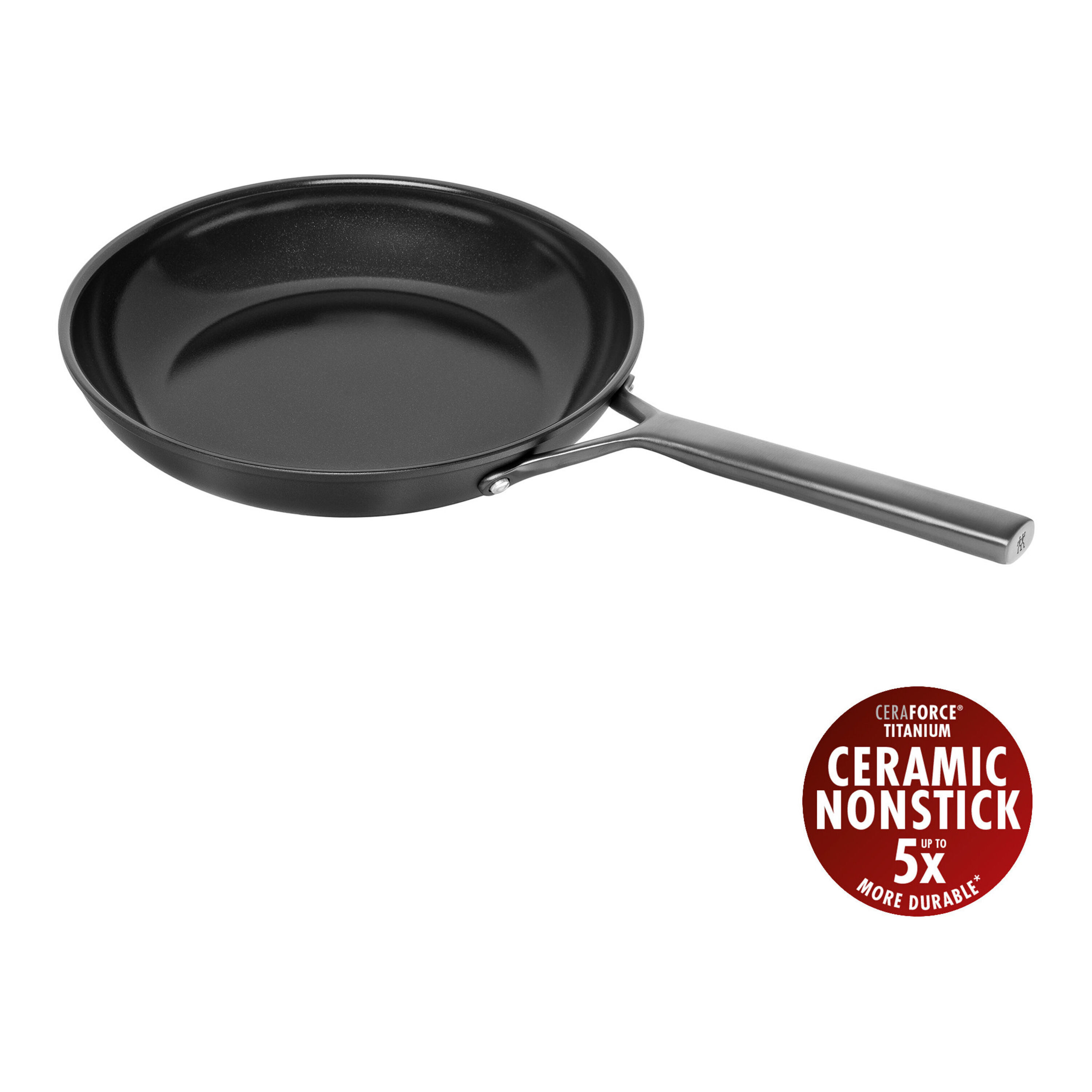 28 cm Aluminium Frying pan black
