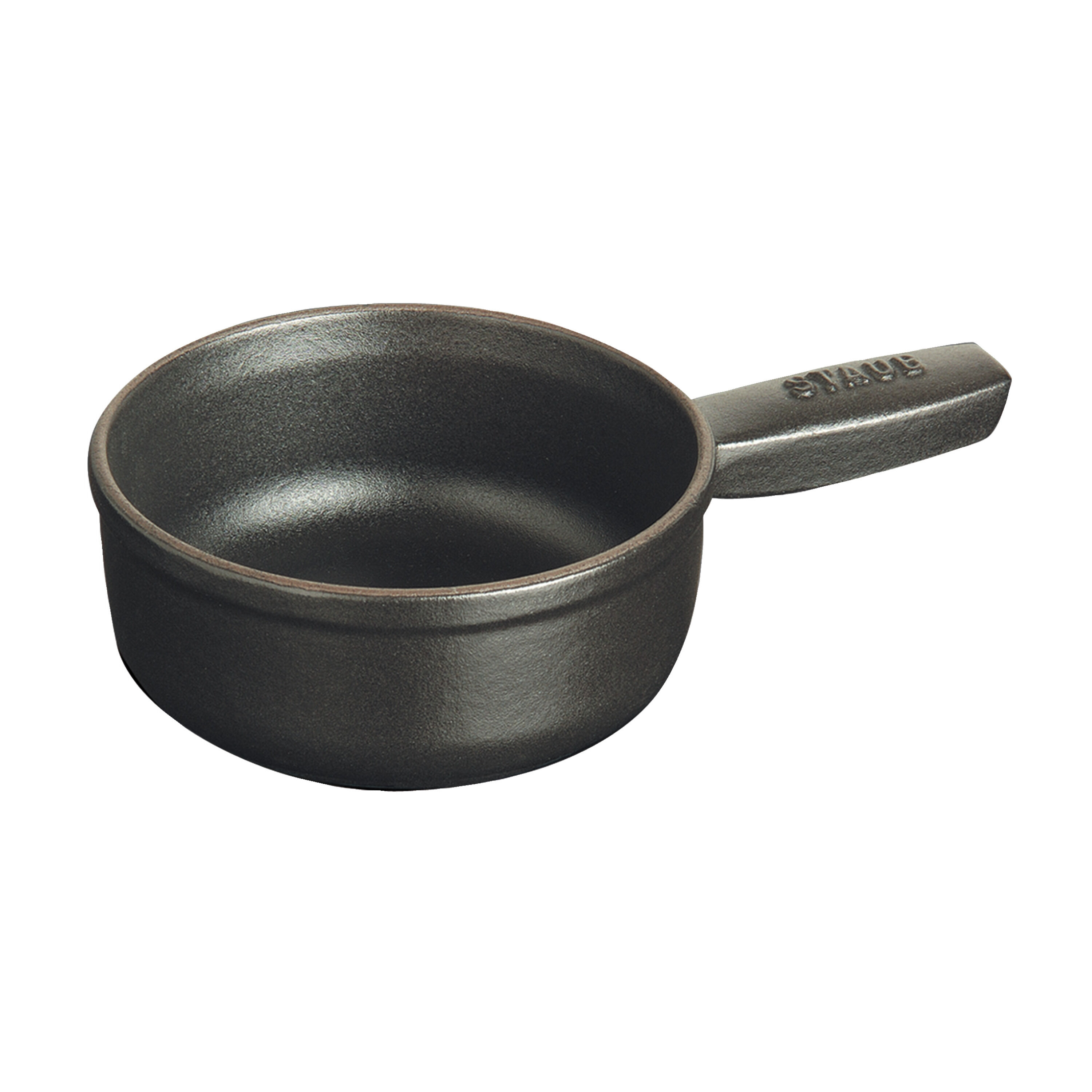 12 cm Fondue pot black