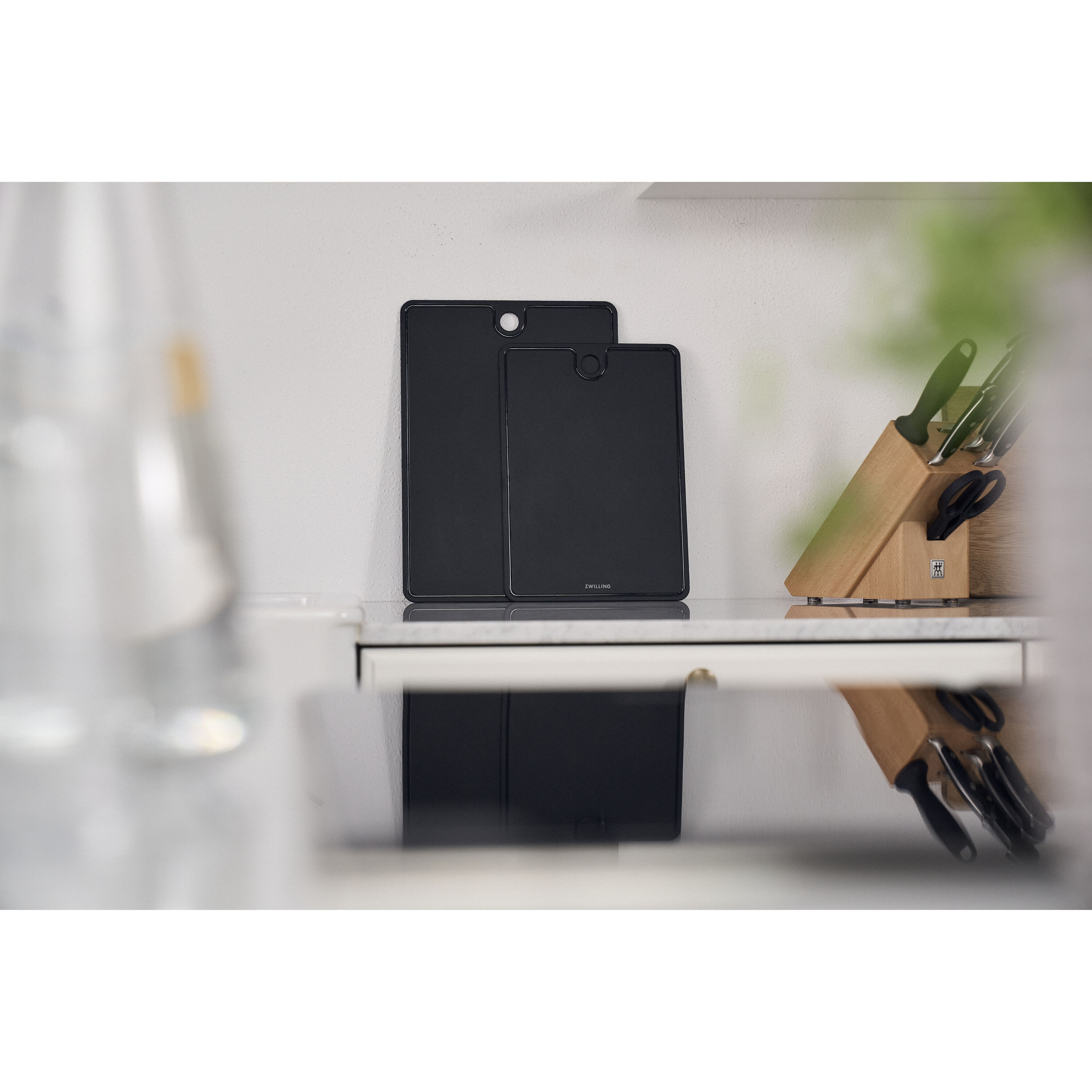 Chopping board set 2-pcs, polyurethane