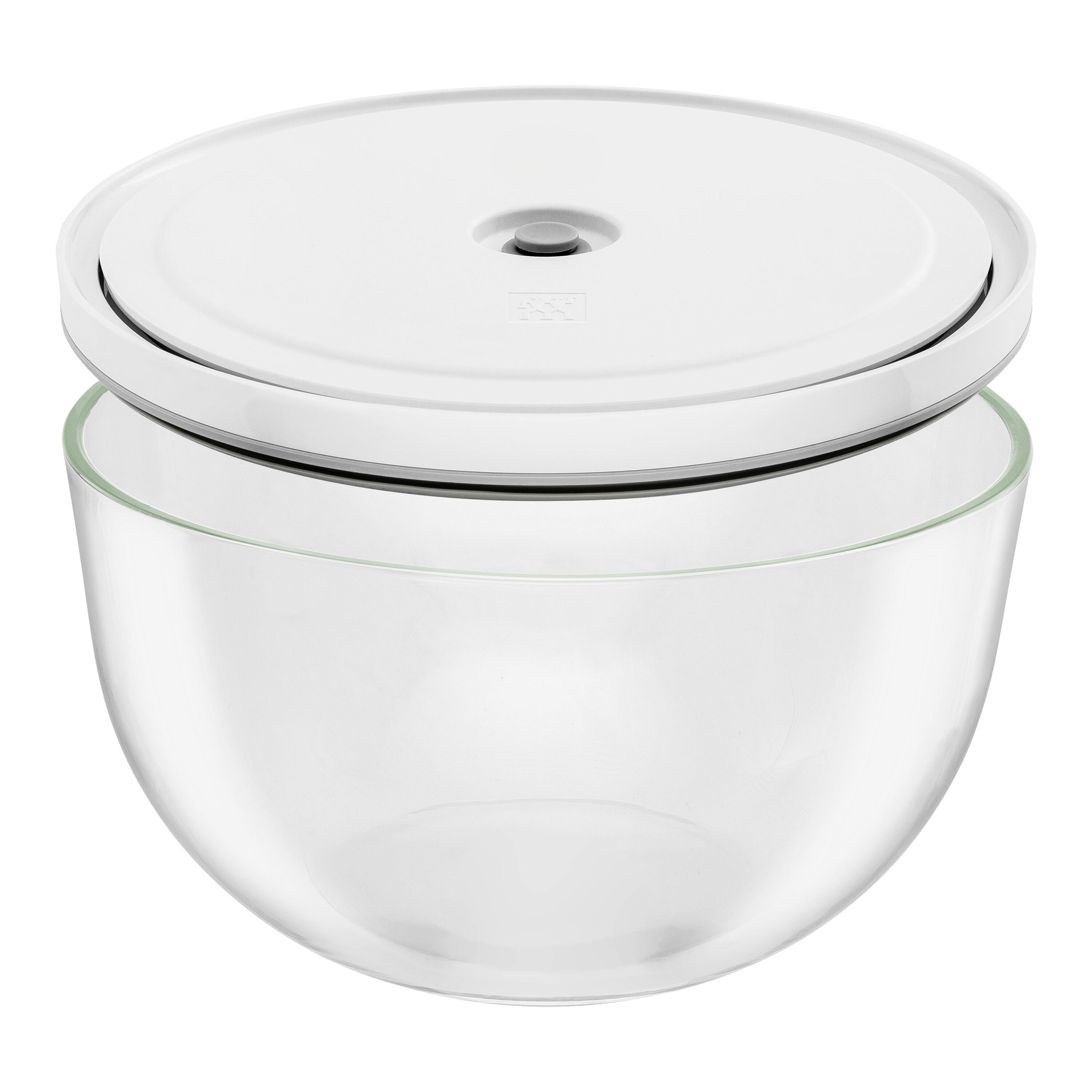 Vacuum bowl L / 24 cm, Glass, transparent