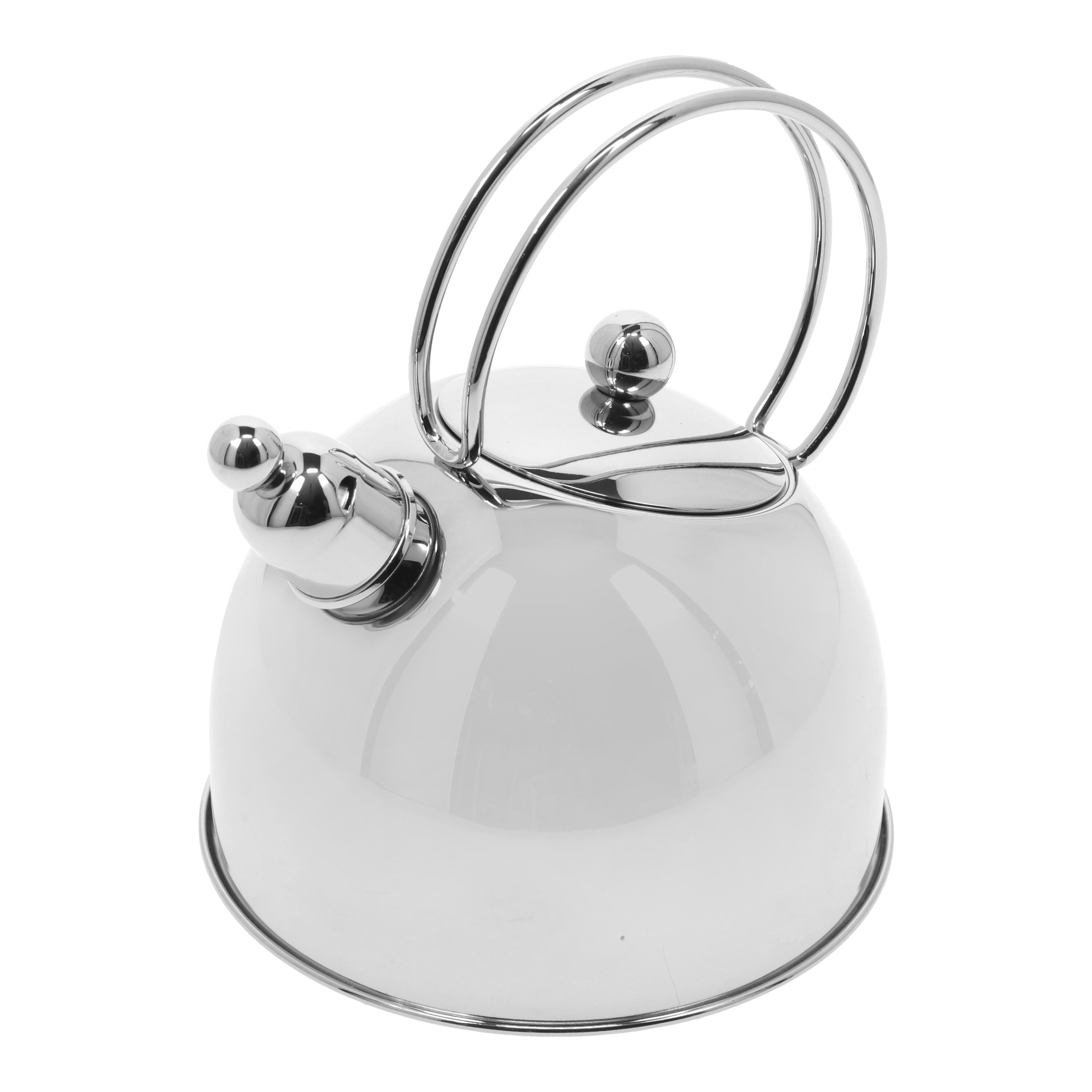 20 cm 18/10 Stainless Steel Kettle silver