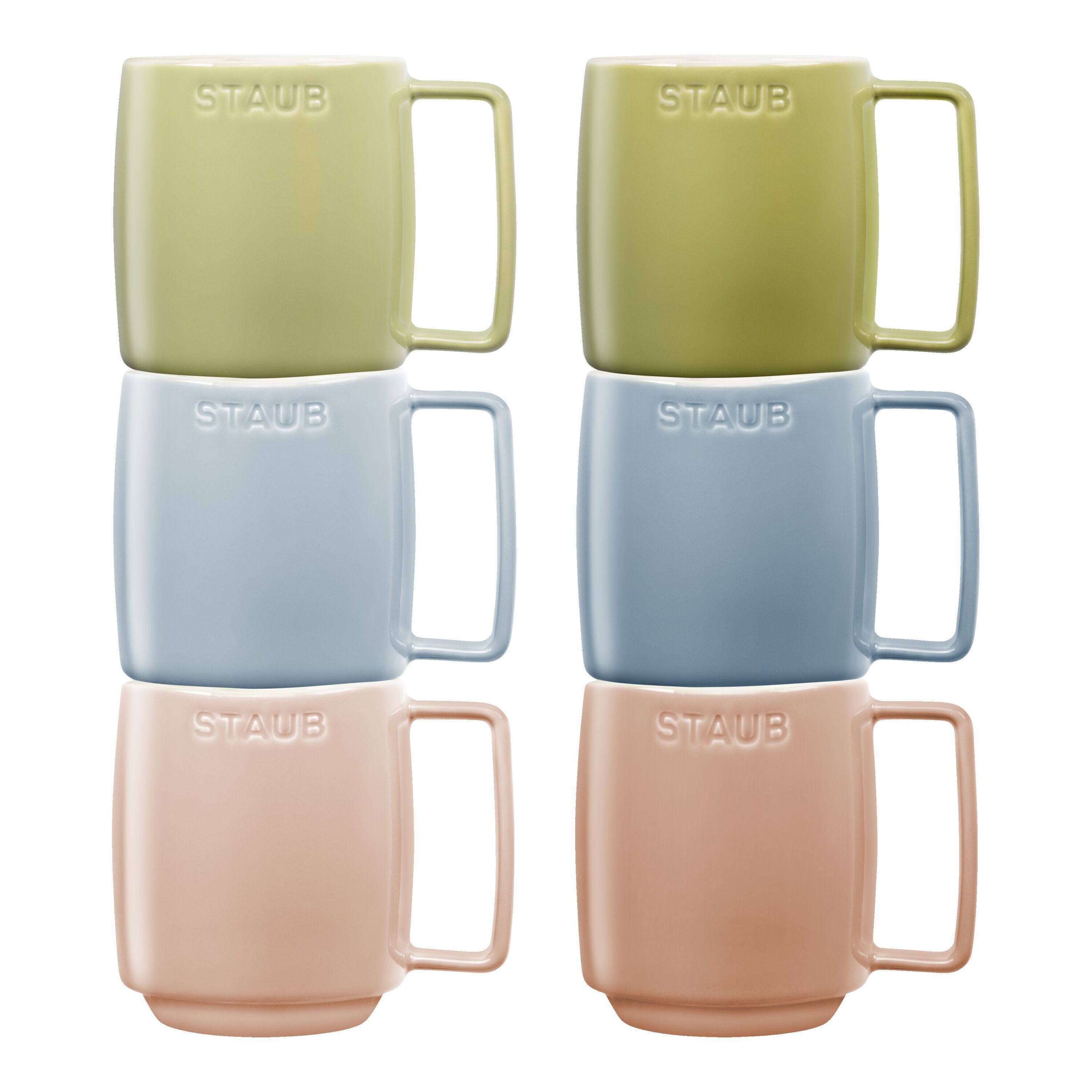 350 ml / 6-pcs Mug set macaron