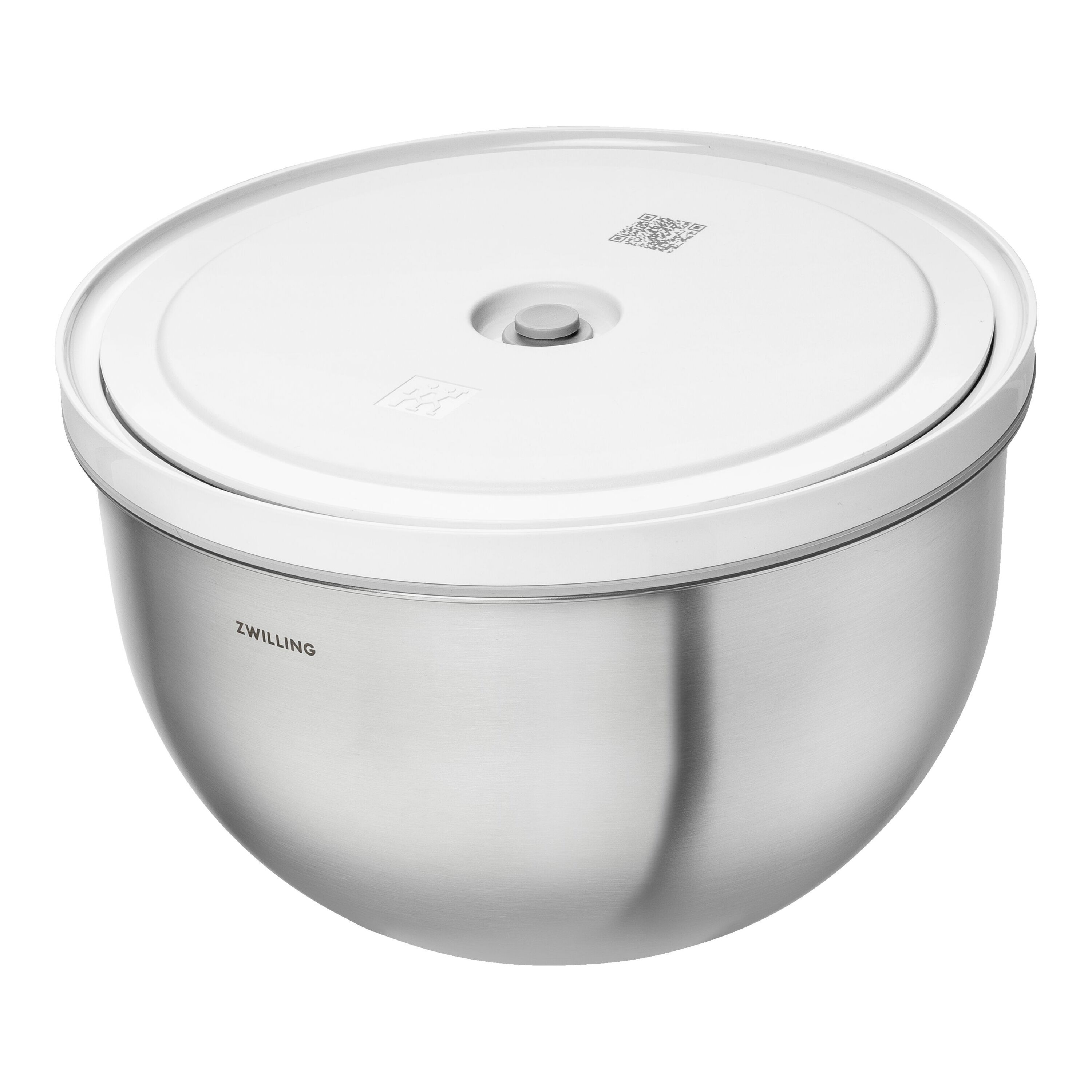 Vacuum bowl L / 24 cm, Stainless steel, silver
